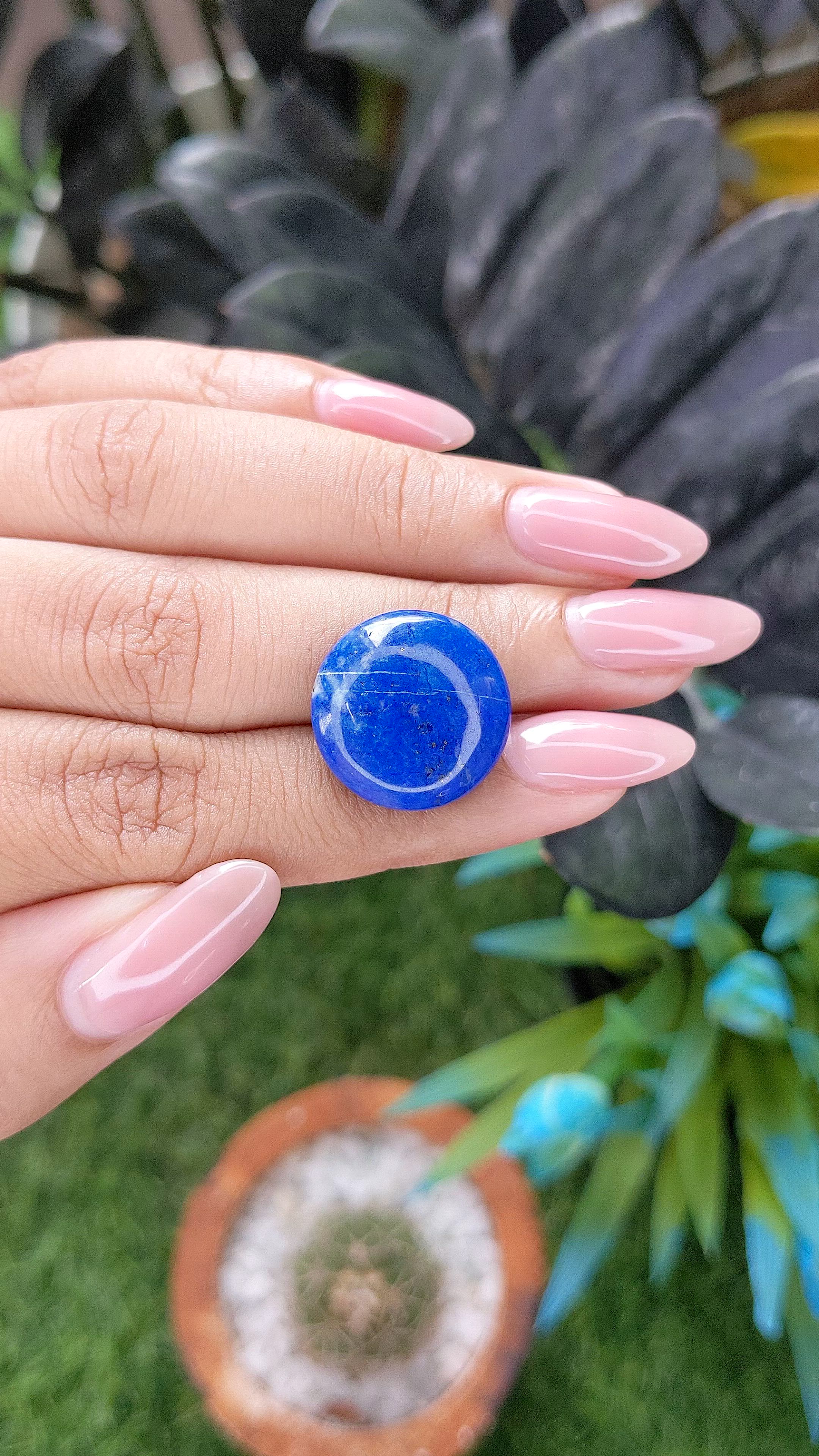 15.74 Ct. Lapis Size Video
