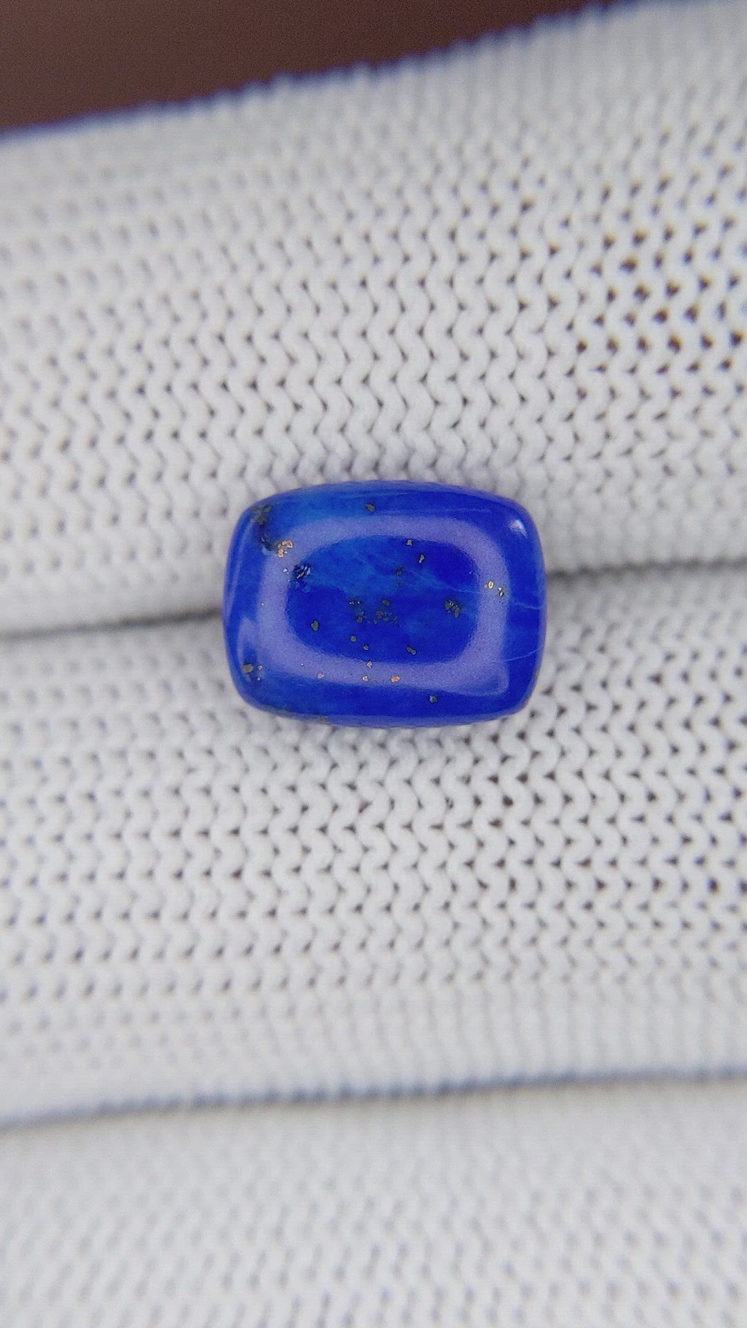 2.75 Ct. Lapis from Afghanistan Size Video