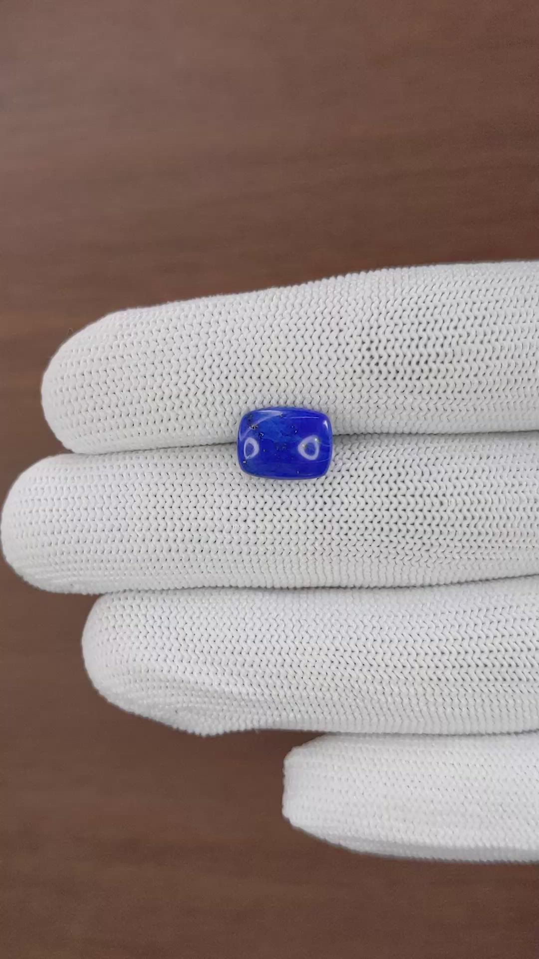 2.75 Ct. Lapis from Afghanistan Size Video