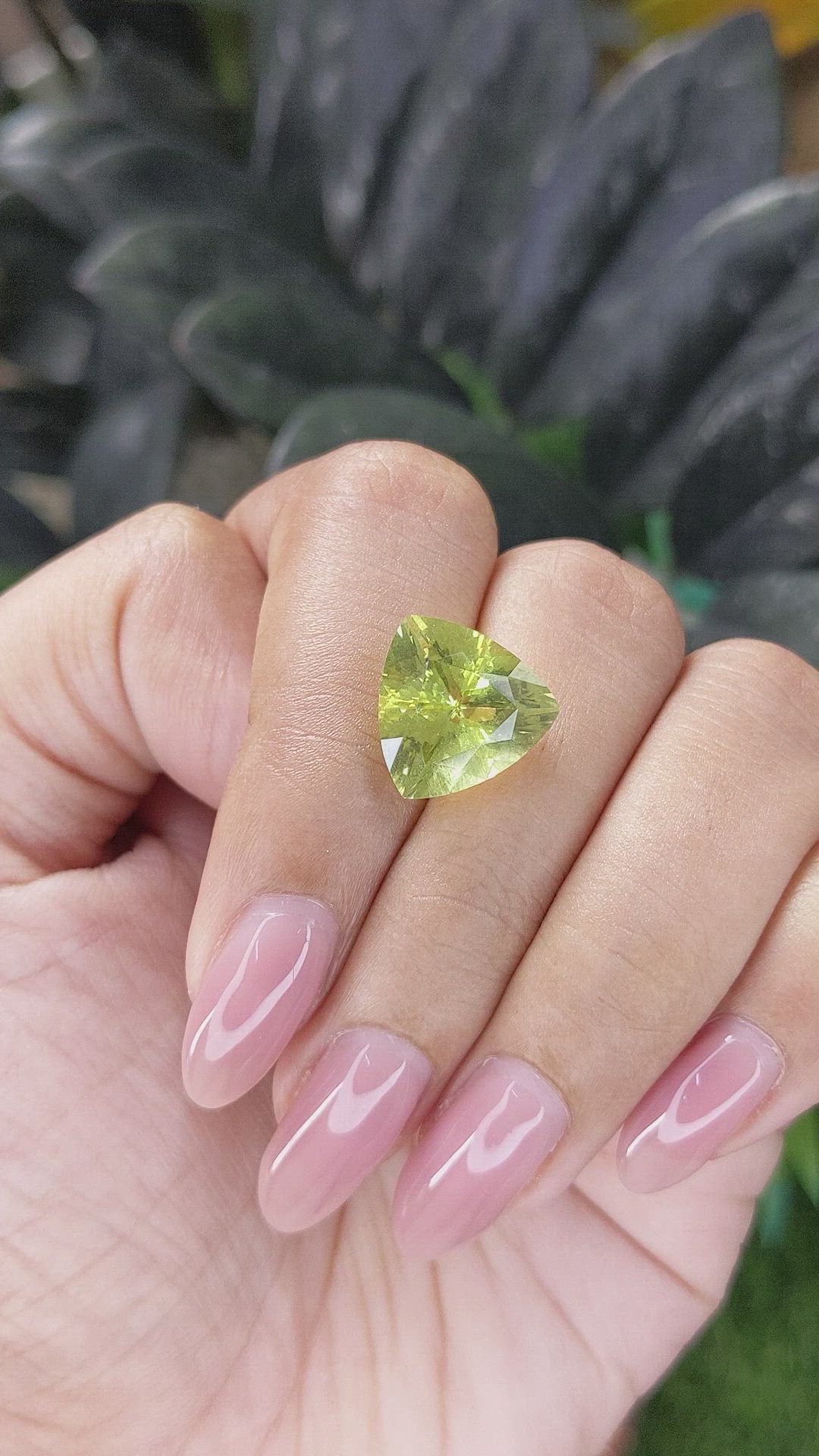 5.70 Ct. Lemon Quartz Size Video