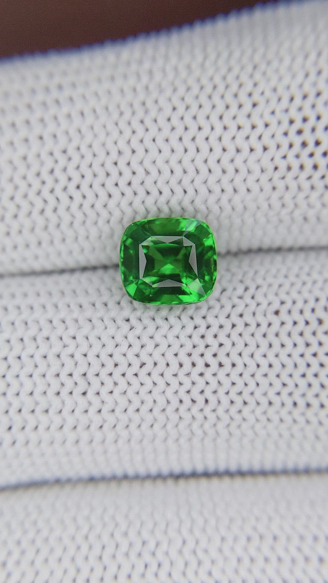 2.16 Ct. Tsavorite Garnet from Tanzania Size Video