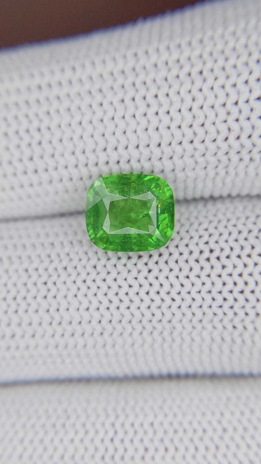 2.70 Ct. Tsavorite Garnet from Tanzania Size Video