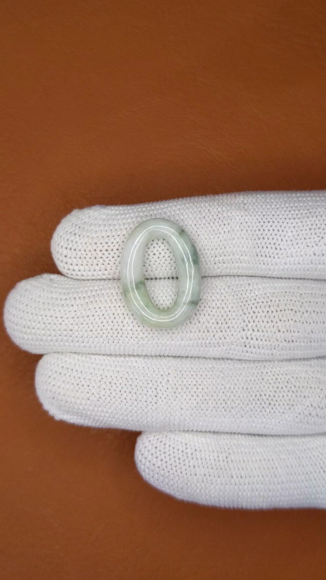 12.77 Ct. Green Jade from Burma (Myanmar) Size Video