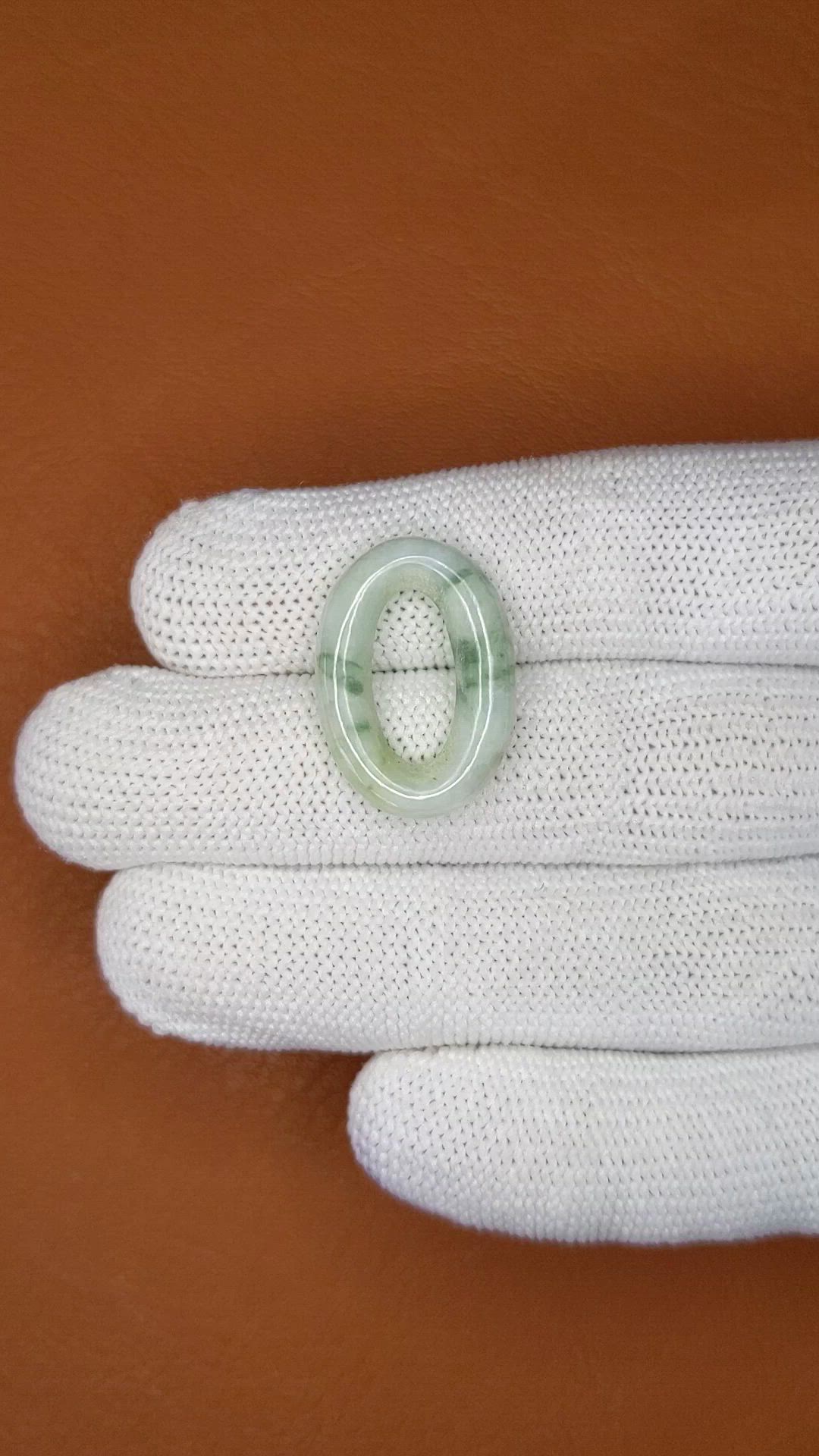 12.67 Ct. Green Jade from Burma (Myanmar) Size Video