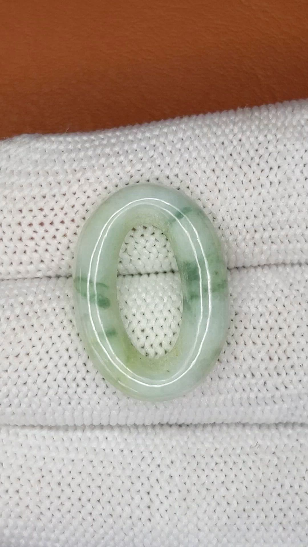 12.67 Ct. Green Jade from Burma (Myanmar) Size Video