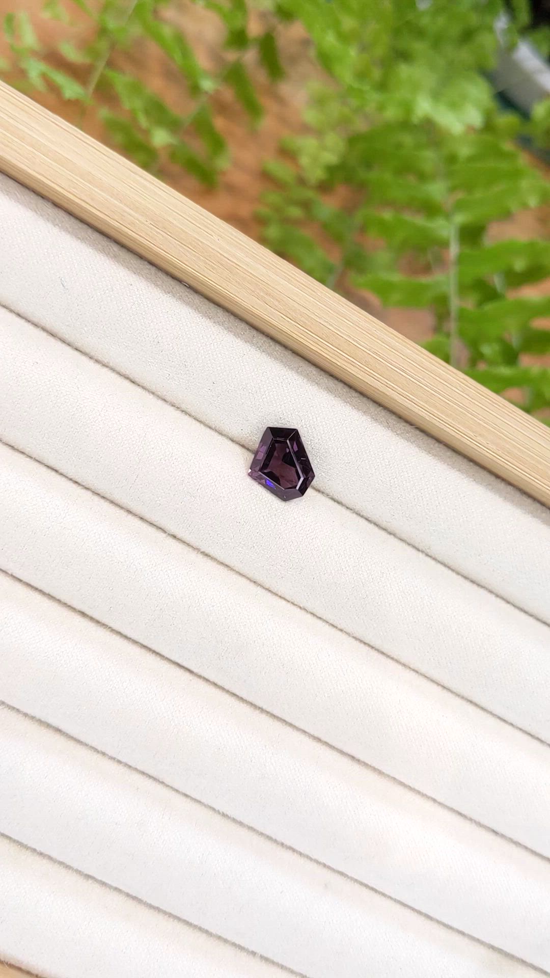 3.11 Ct. Purple Spinel from Burma (Myanmar) Size Video