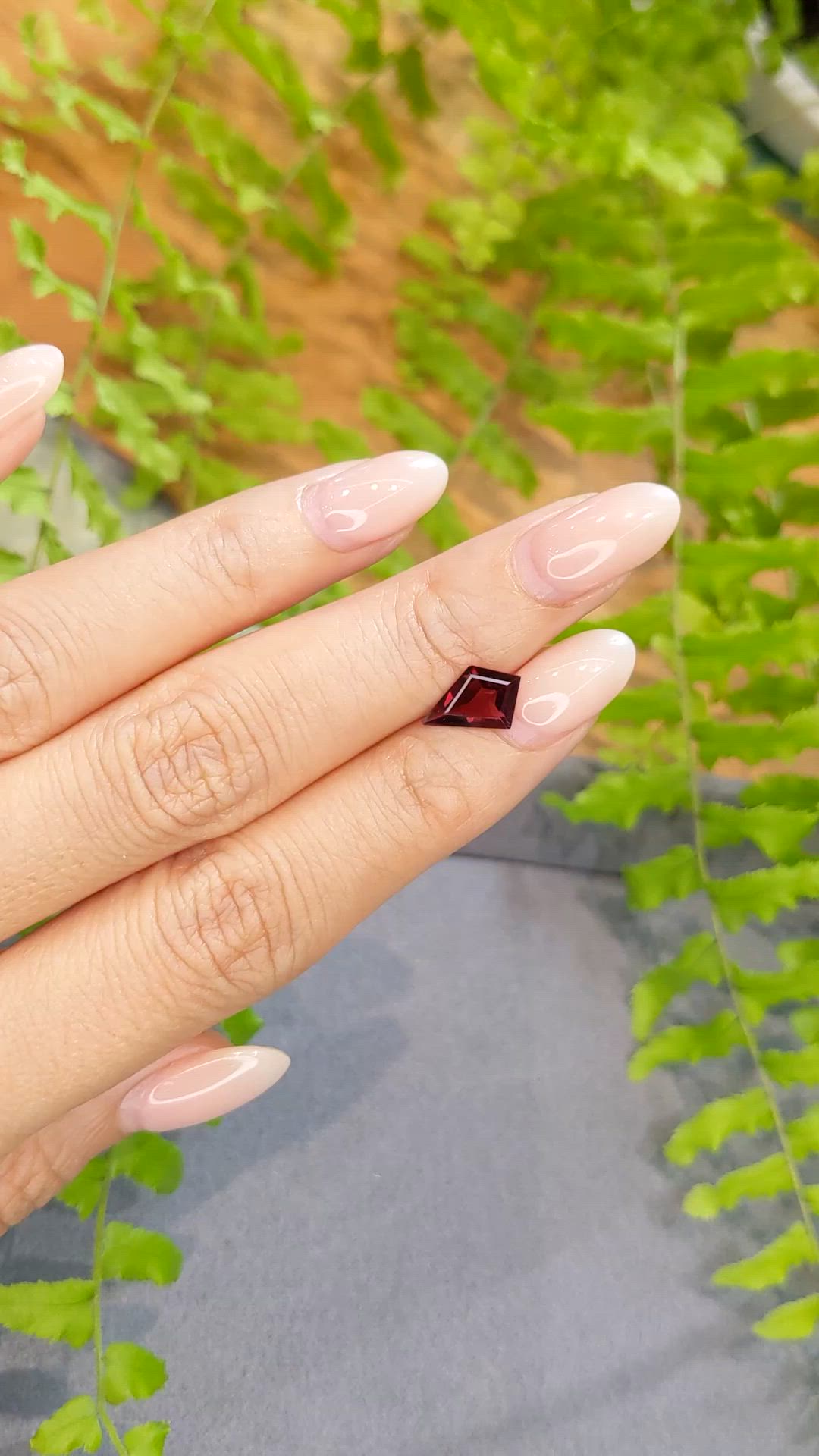 1.14 Ct. Red Spinel from Ceylon (Sri Lanka) Size Video