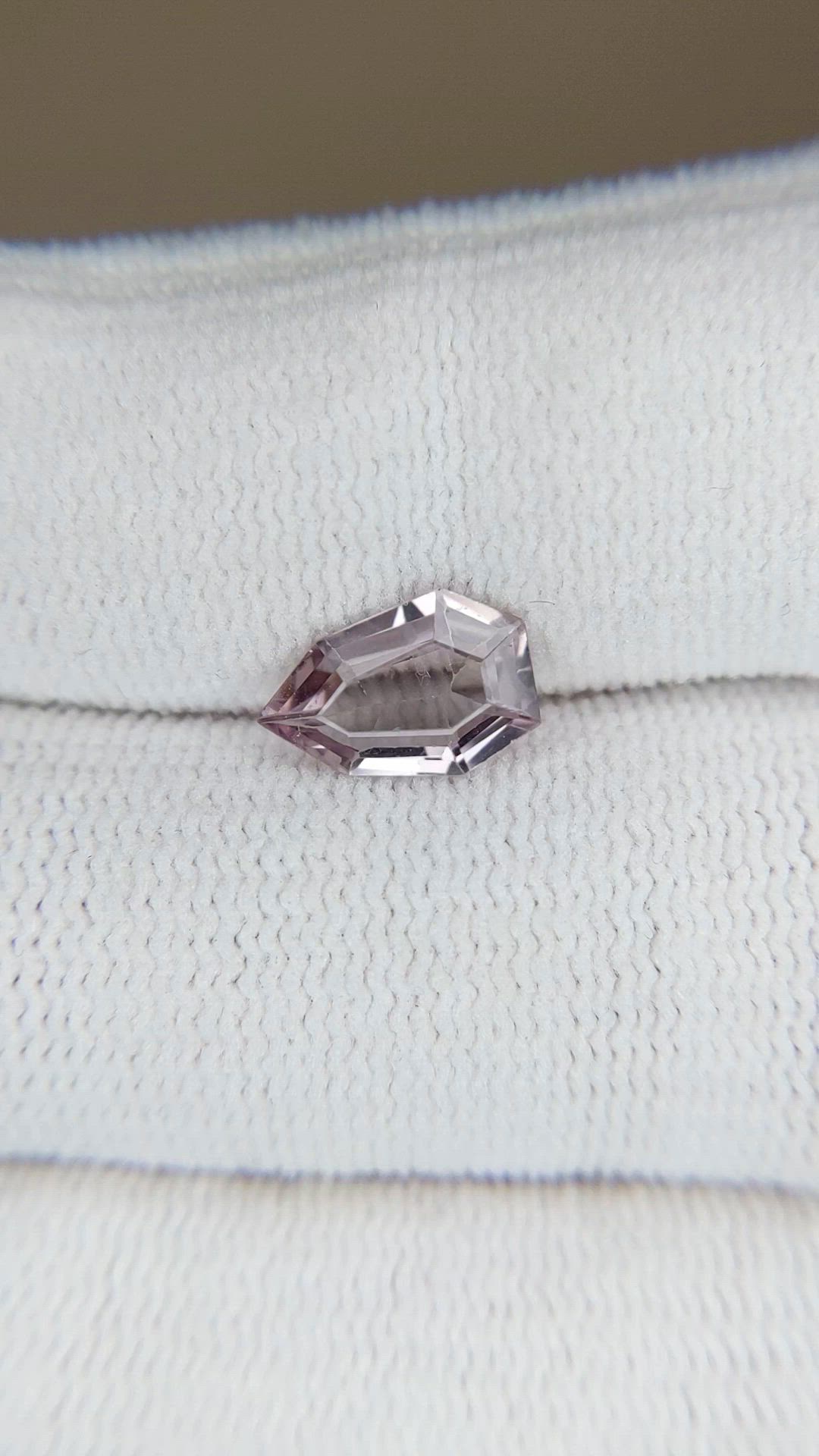 1.37 Ct. Pink Spinel from Burma (Myanmar) Size Video