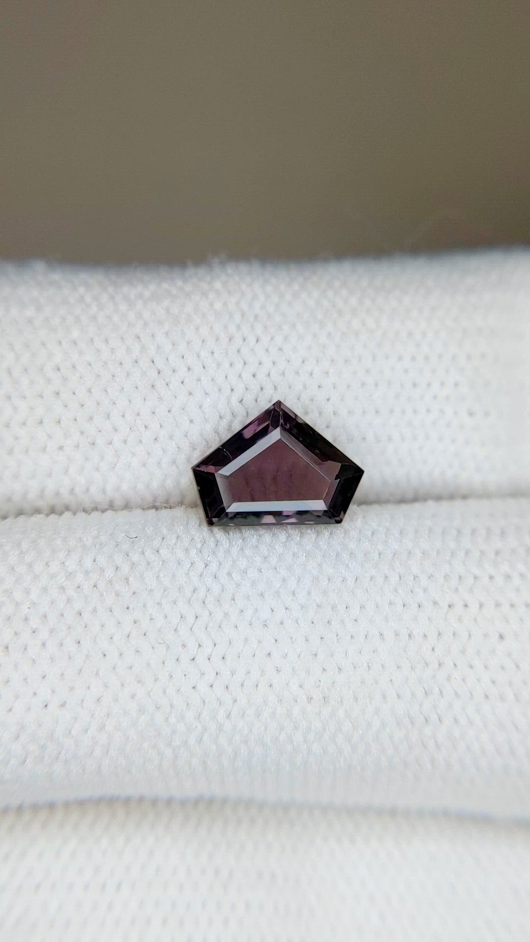 1.74 Ct. Purple Spinel from Burma (Myanmar) Size Video