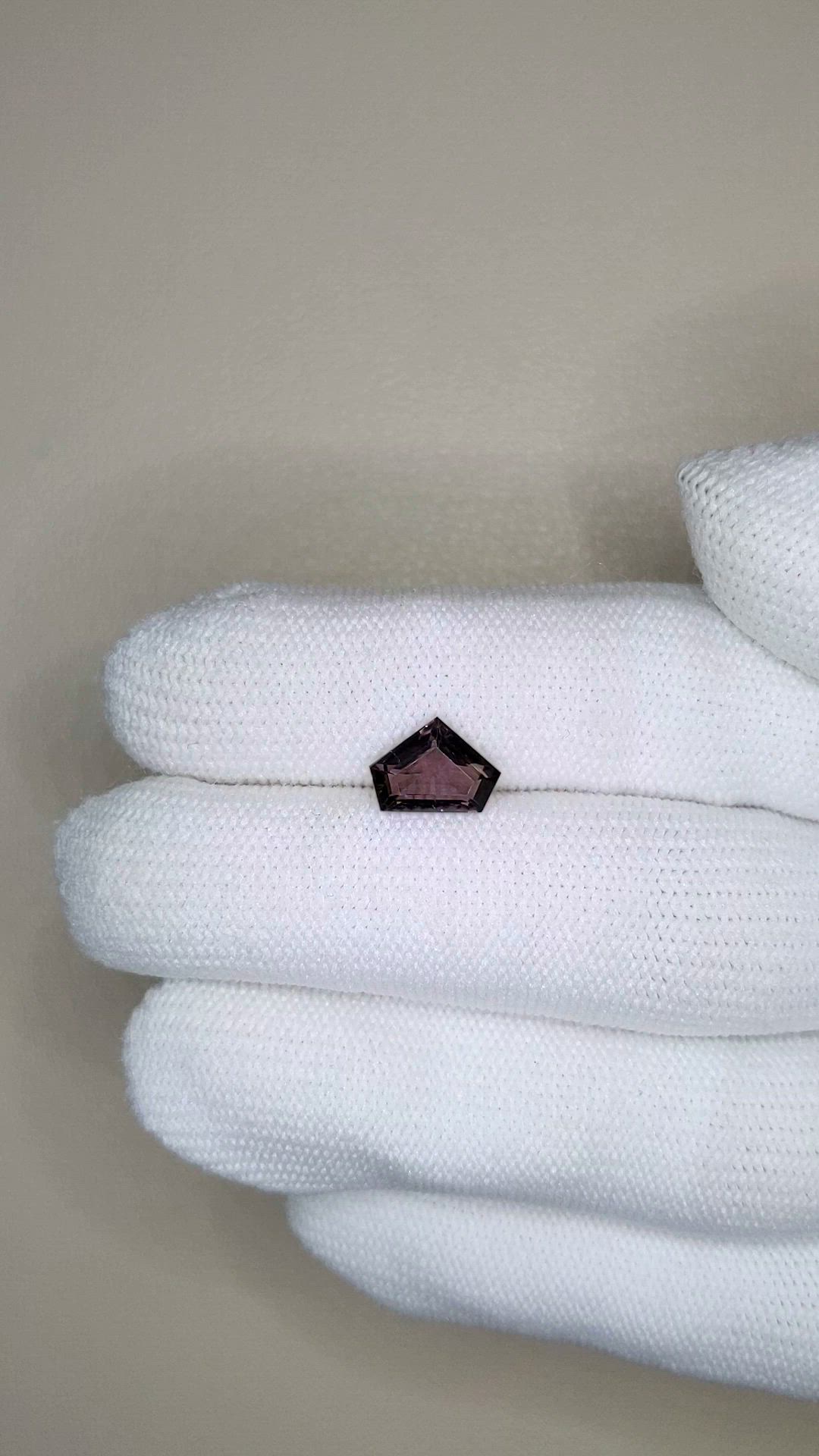 1.74 Ct. Purple Spinel from Burma (Myanmar) Size Video