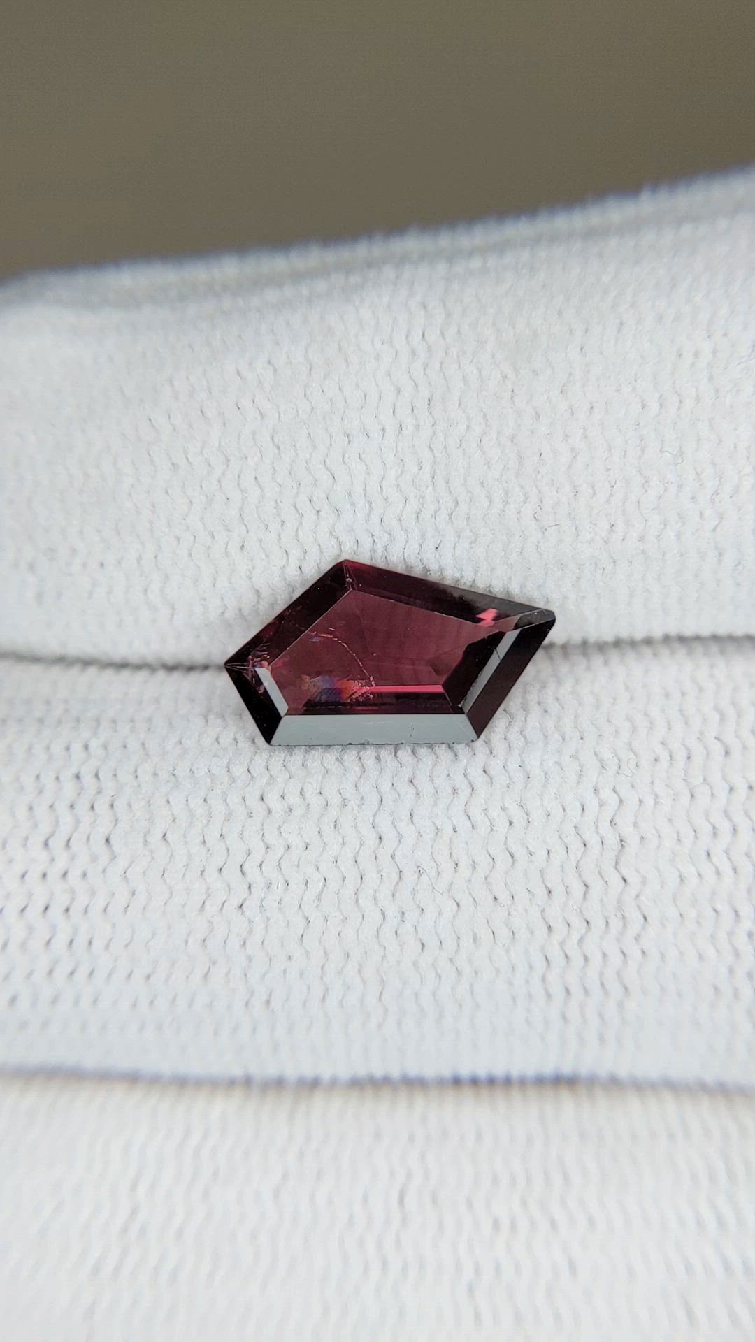 1.96 Ct. Red Spinel from Burma (Myanmar) Size Video