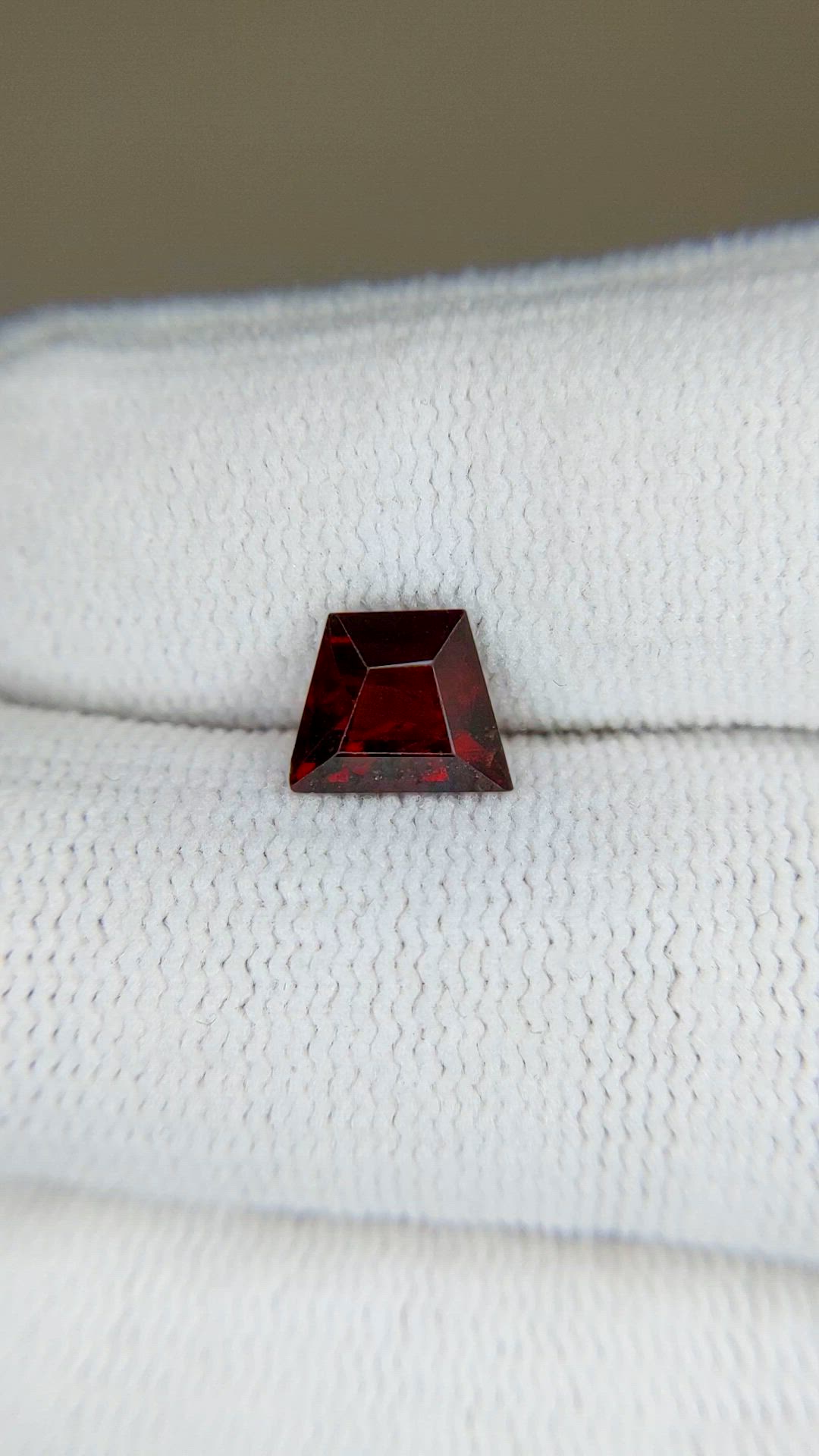 1.67 Ct. Red Spinel from Burma (Myanmar) Size Video