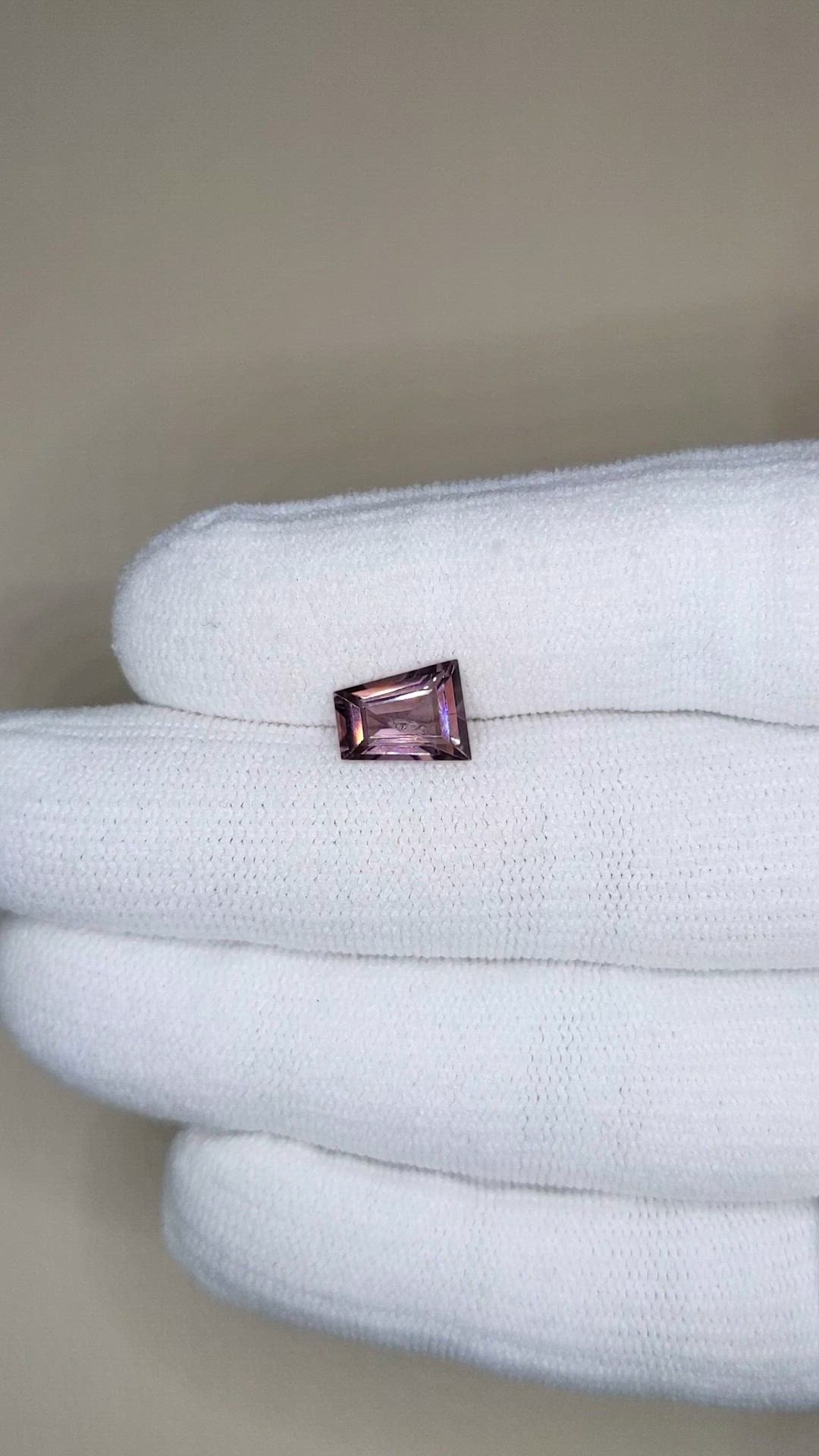 2.11 Ct. Pink Spinel from Burma (Myanmar) Size Video
