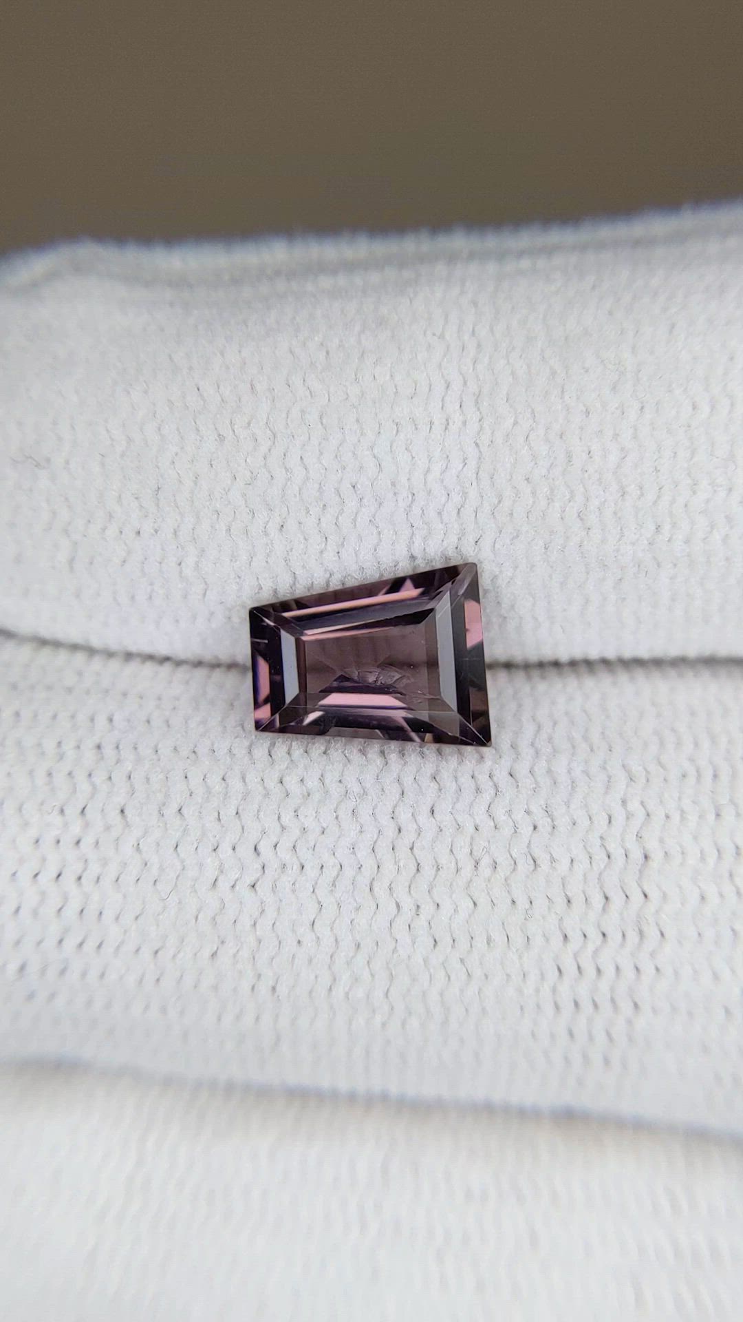 2.11 Ct. Pink Spinel from Burma (Myanmar) Size Video