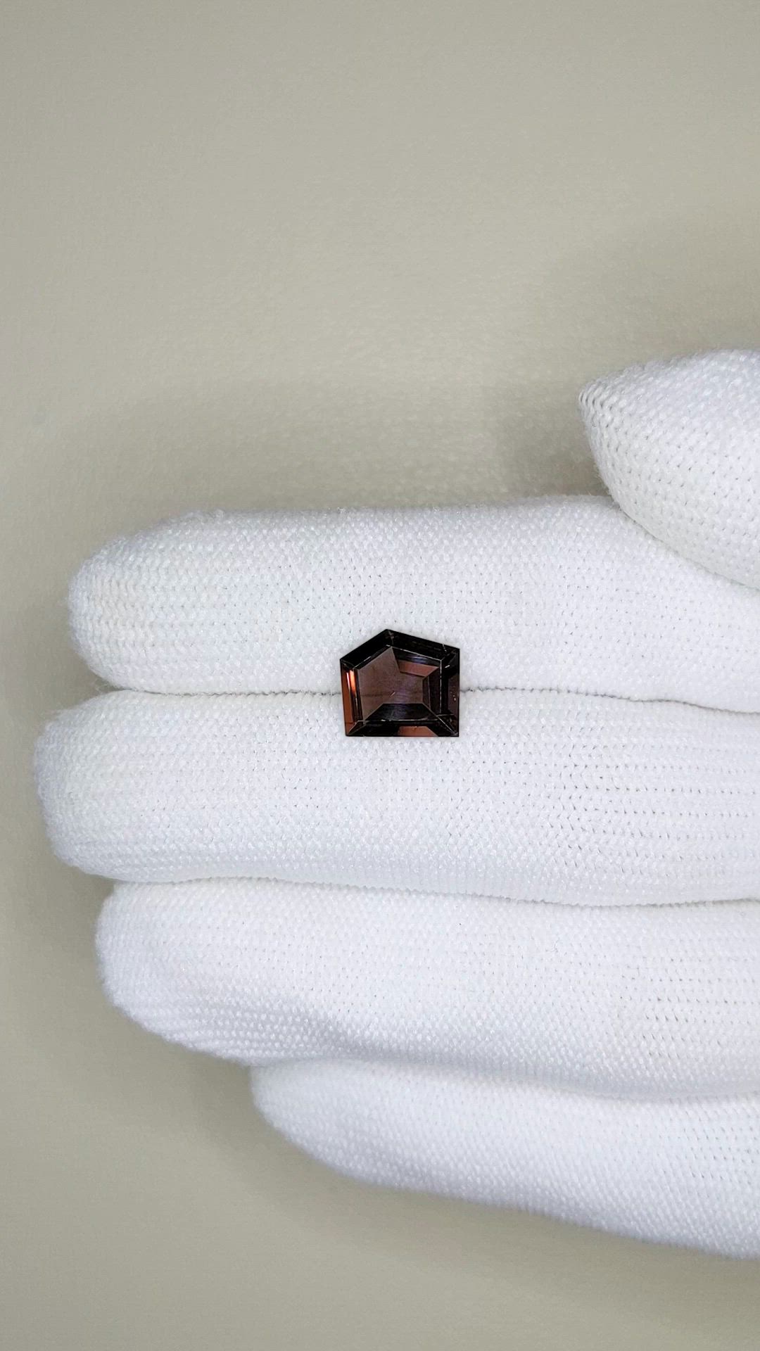 2.40 Ct. Pinkish Purple Spinel from Burma (Myanmar) Size Video