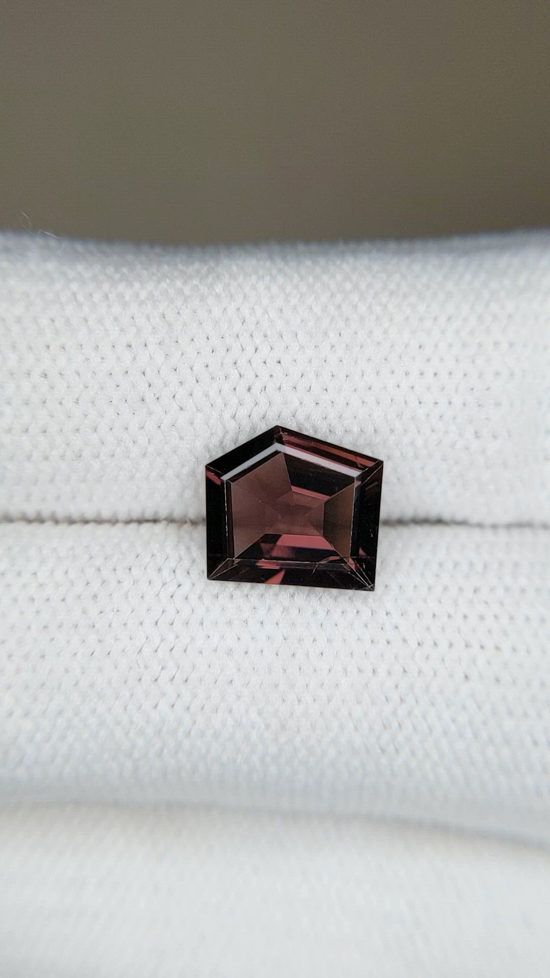 2.40 Ct. Pinkish Purple Spinel from Burma (Myanmar) Size Video