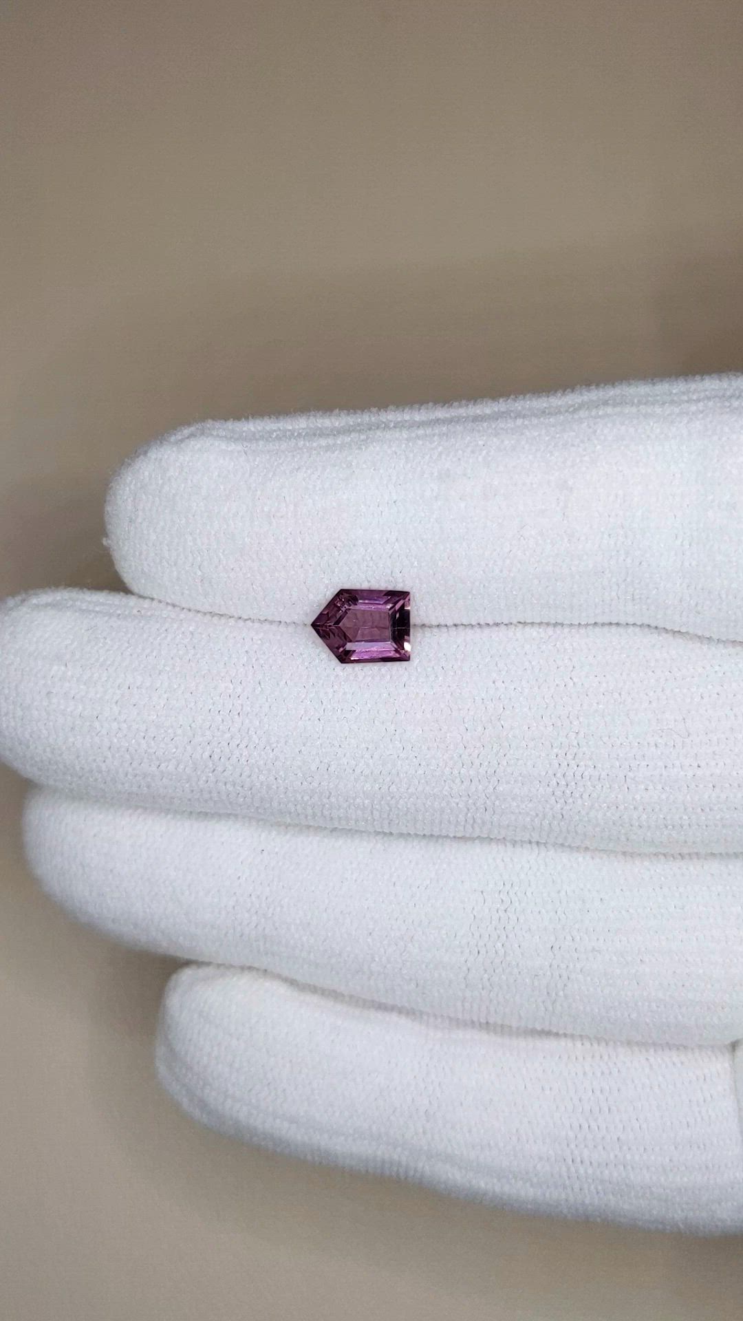 1.20 Ct. Pink Spinel from Burma (Myanmar) Size Video