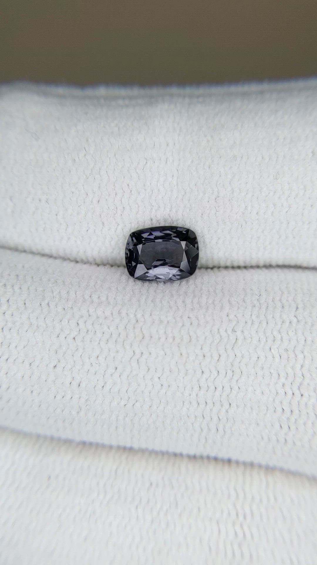 1.03 Ct. Bluish Purple Spinel from Burma (Myanmar) Size Video