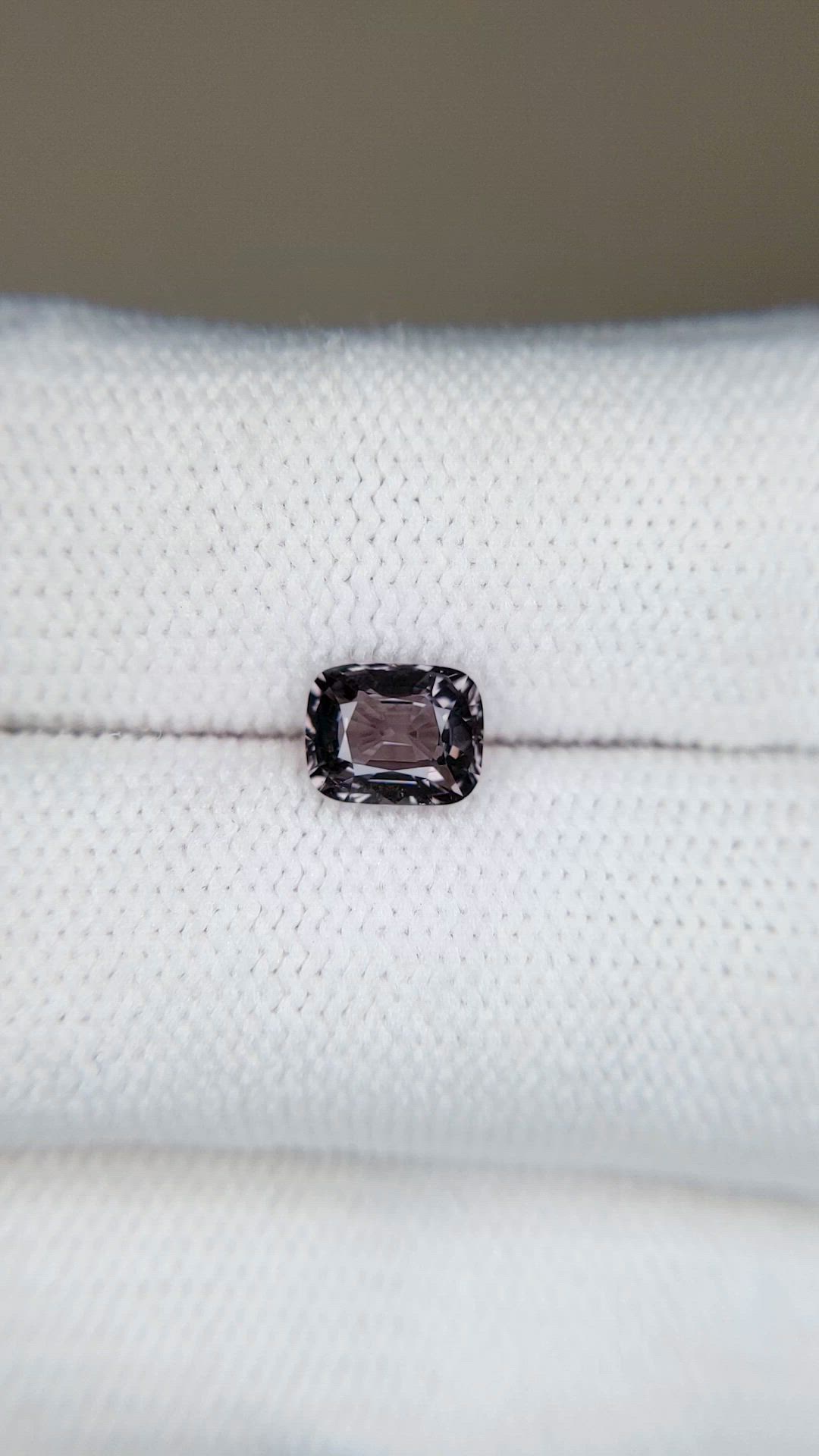 1.06 Ct. Pinkish Purple Spinel from Burma (Myanmar) Size Video