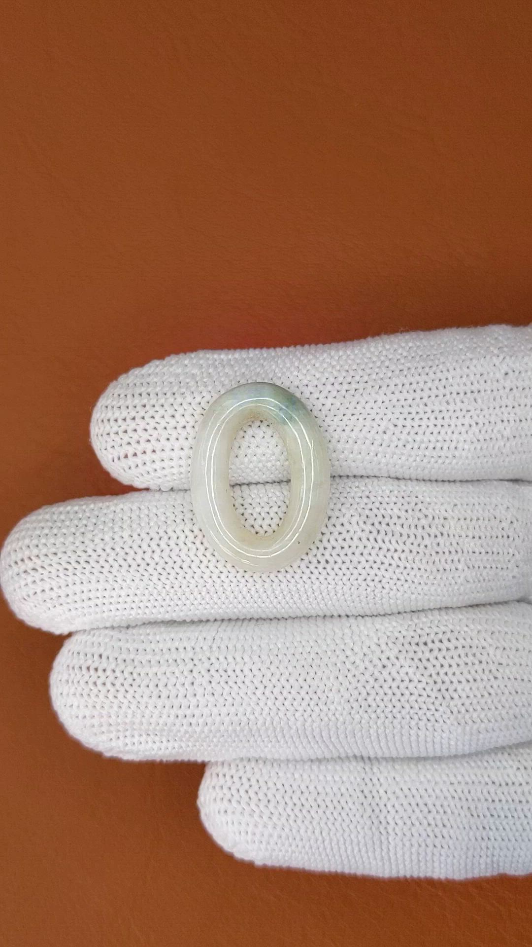 12.43 Ct. Green Jade from Burma (Myanmar) Size Video