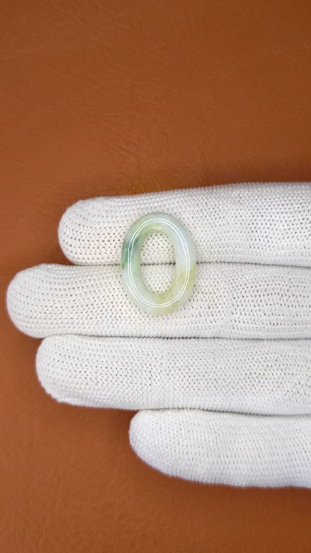 12.28 Ct. Green Jade from Burma (Myanmar) Size Video