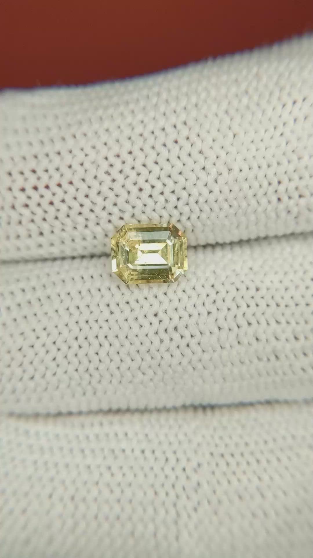 1.29 Ct. Alexandrite from Ceylon (Sri Lanka) Size Video