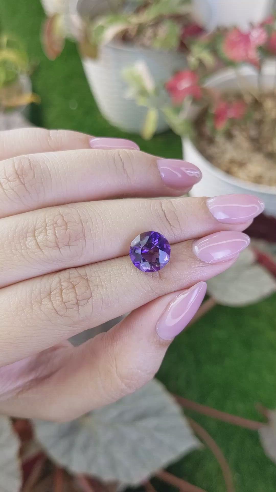 3.42 Ct. Bi Color Ametrine from Madagascar Size Video