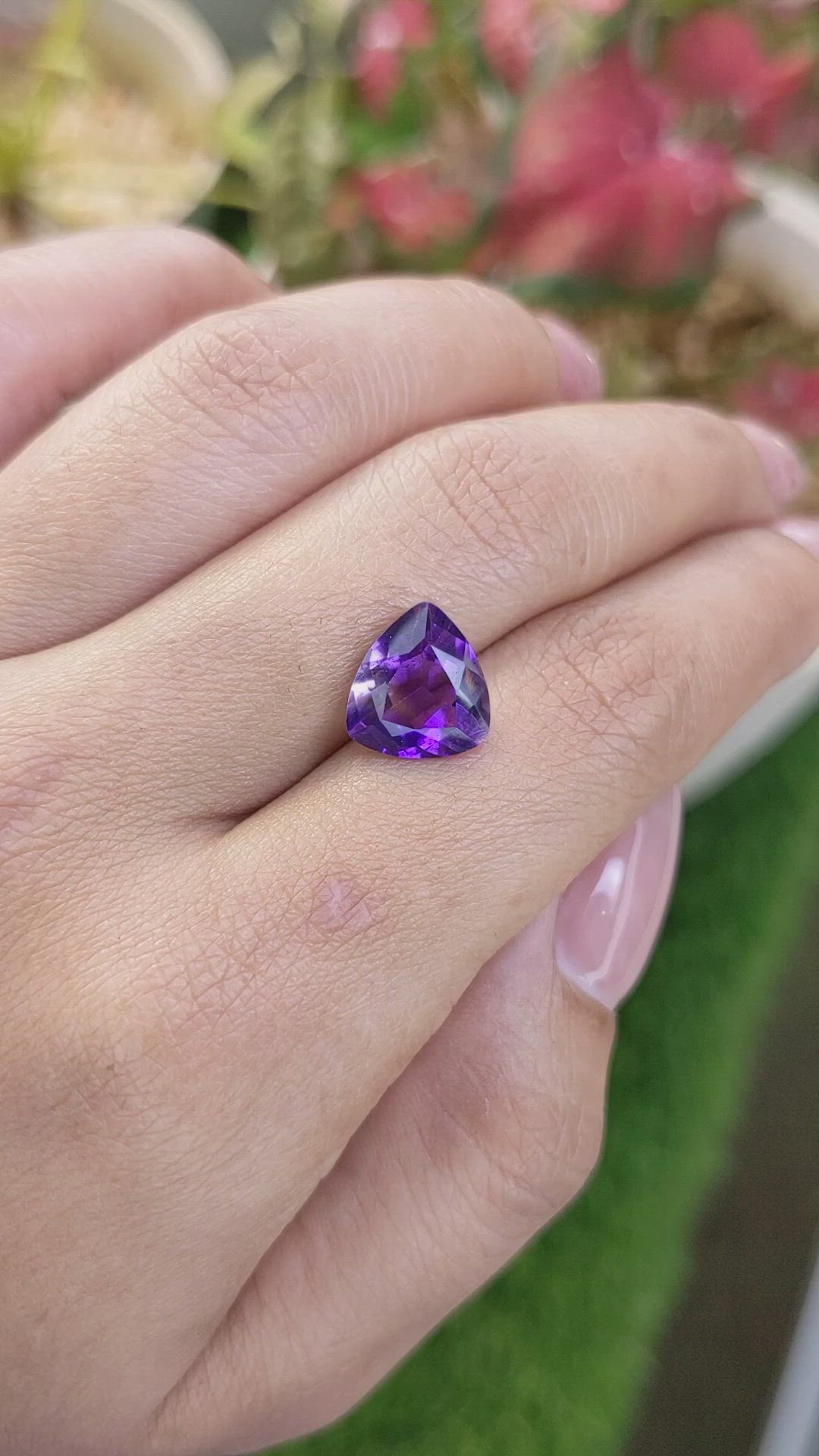 3.42 Ct. Bi Color Ametrine from Madagascar Size Video