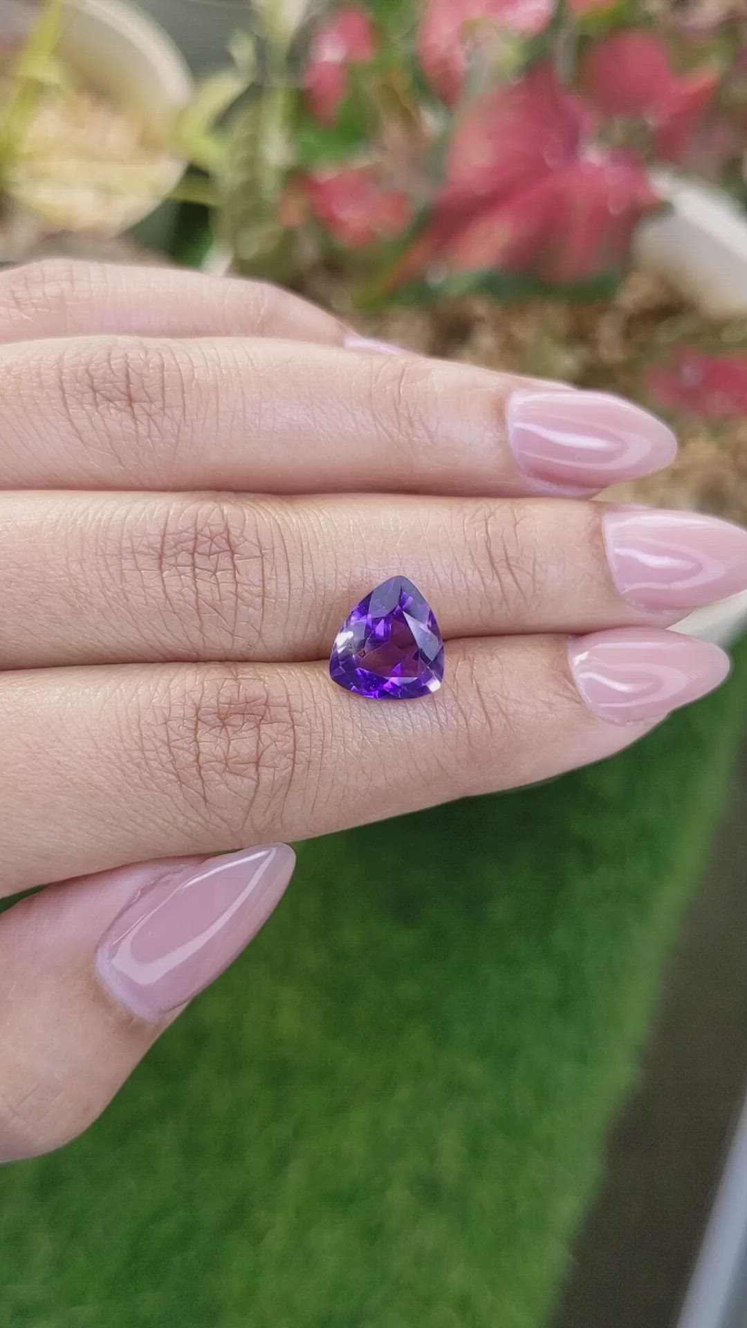 3.42 Ct. Bi Color Ametrine from Madagascar Size Video
