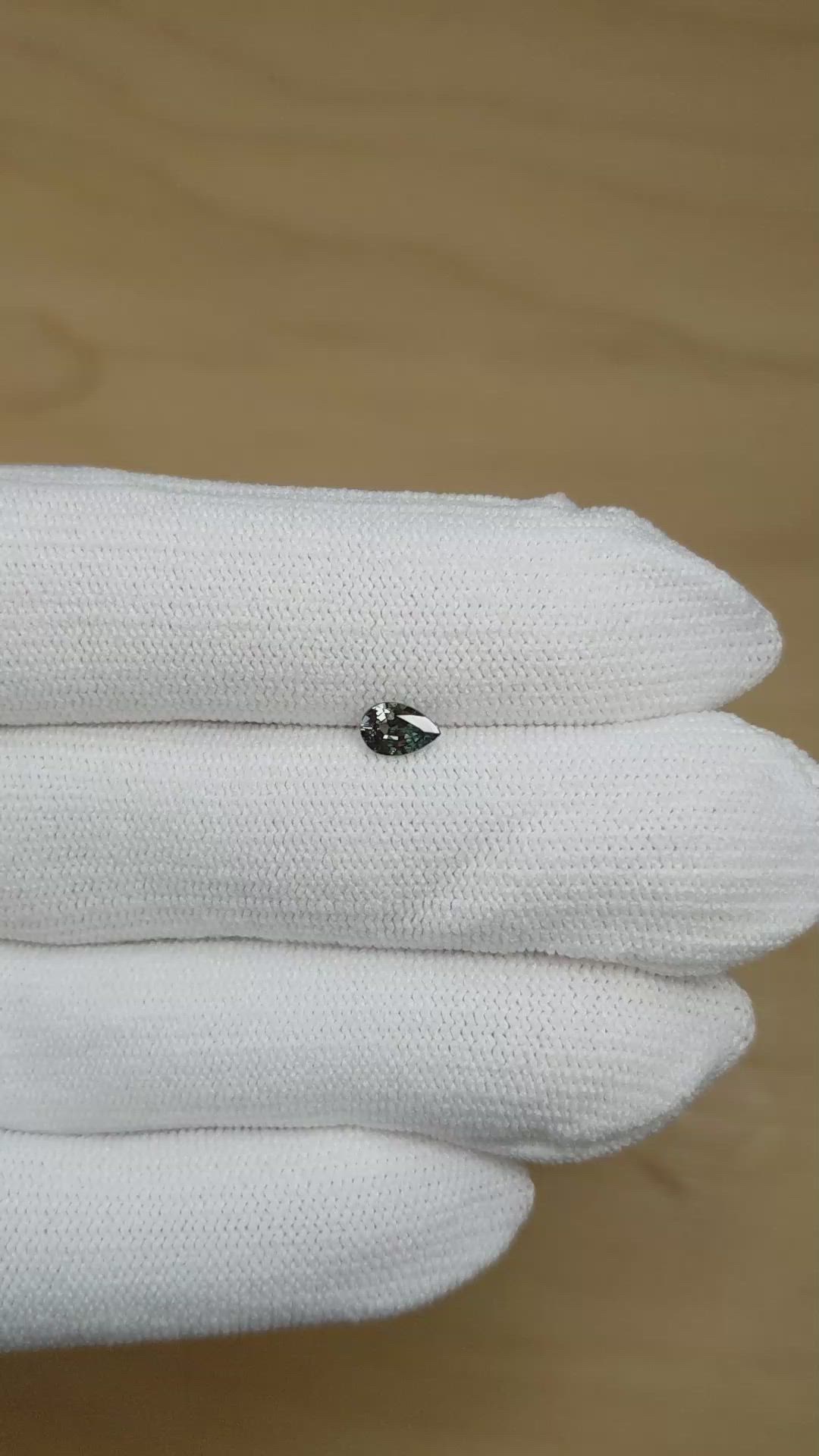 0.36 Ct. Alexandrite from Brazil Size Video