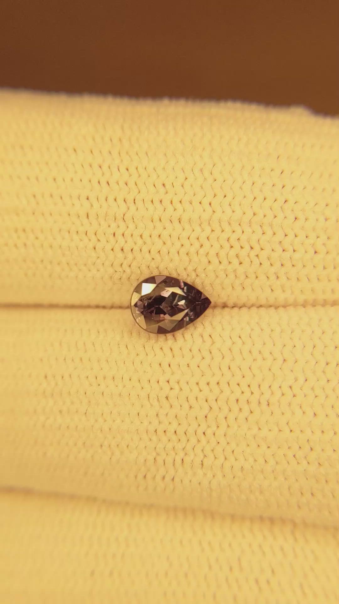 0.72 Ct. Alexandrite from Brazil Size Video