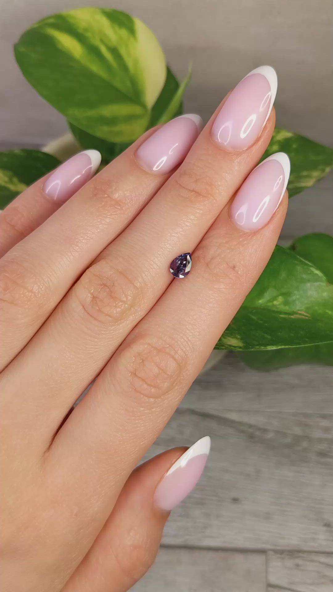0.72 Ct. Alexandrite from Brazil Size Video
