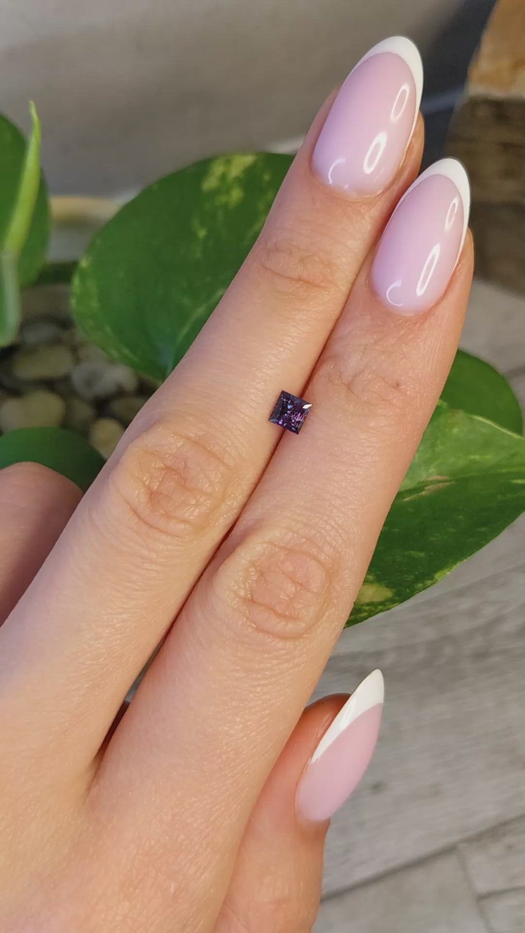 0.50 Ct. Alexandrite from Brazil Size Video