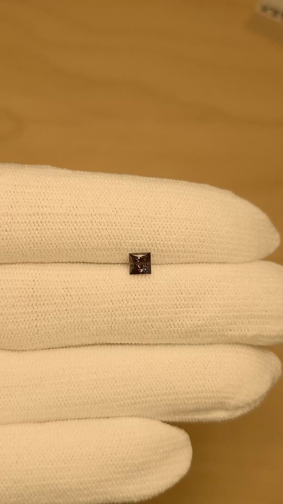 0.50 Ct. Alexandrite from Brazil Size Video