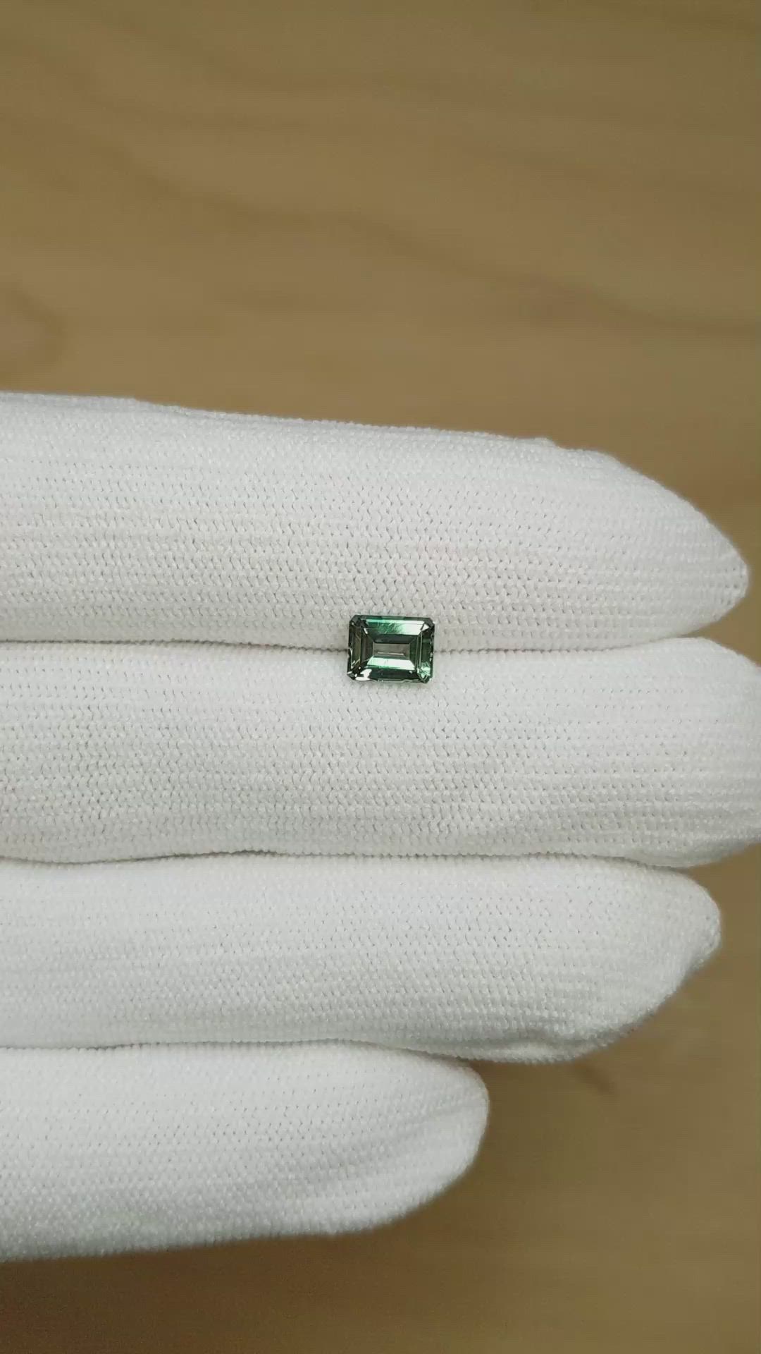 1.12 Ct. Alexandrite from Brazil Size Video