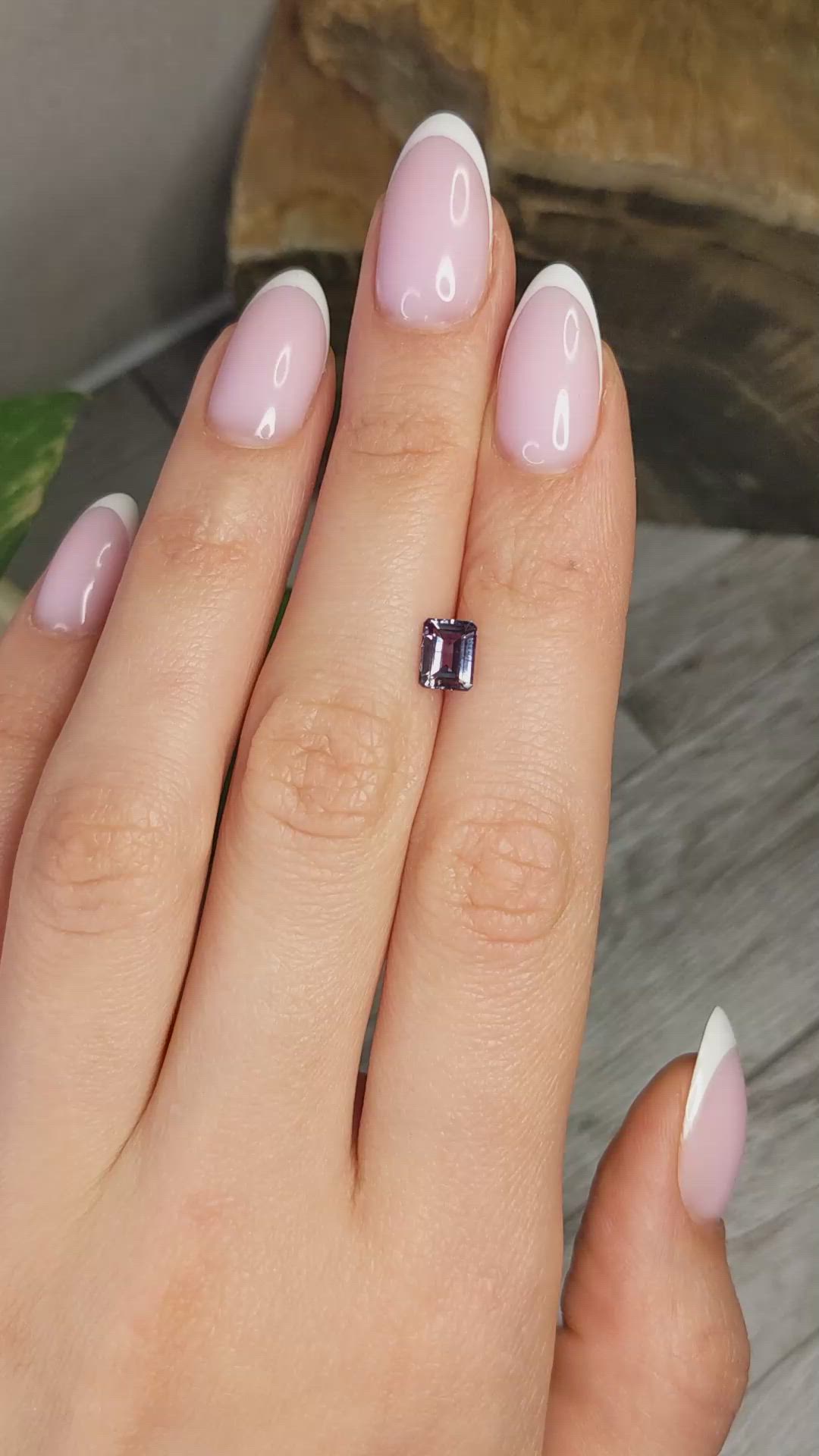 1.12 Ct. Alexandrite from Brazil Size Video