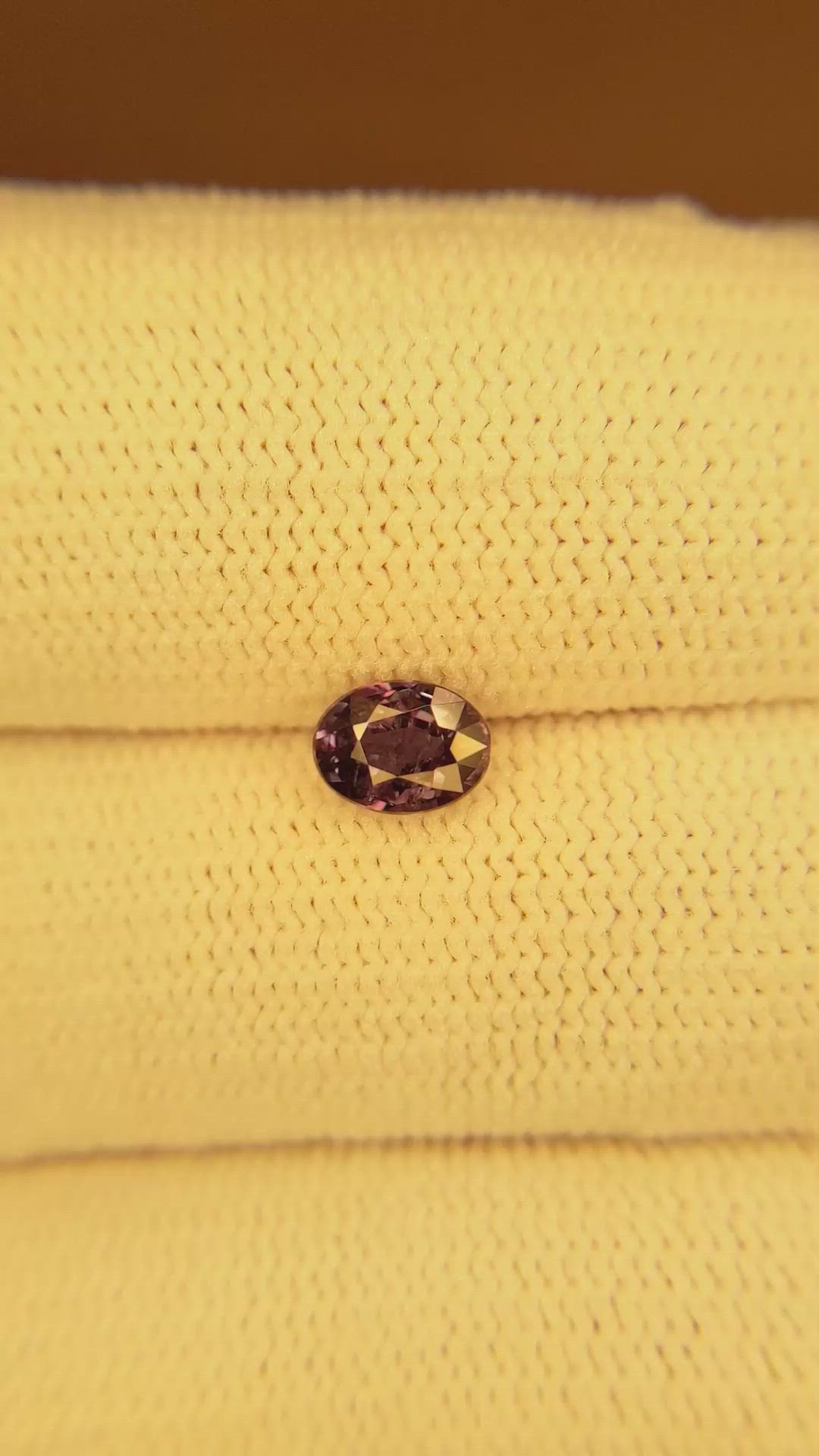 0.62 Ct. Alexandrite from Brazil Size Video