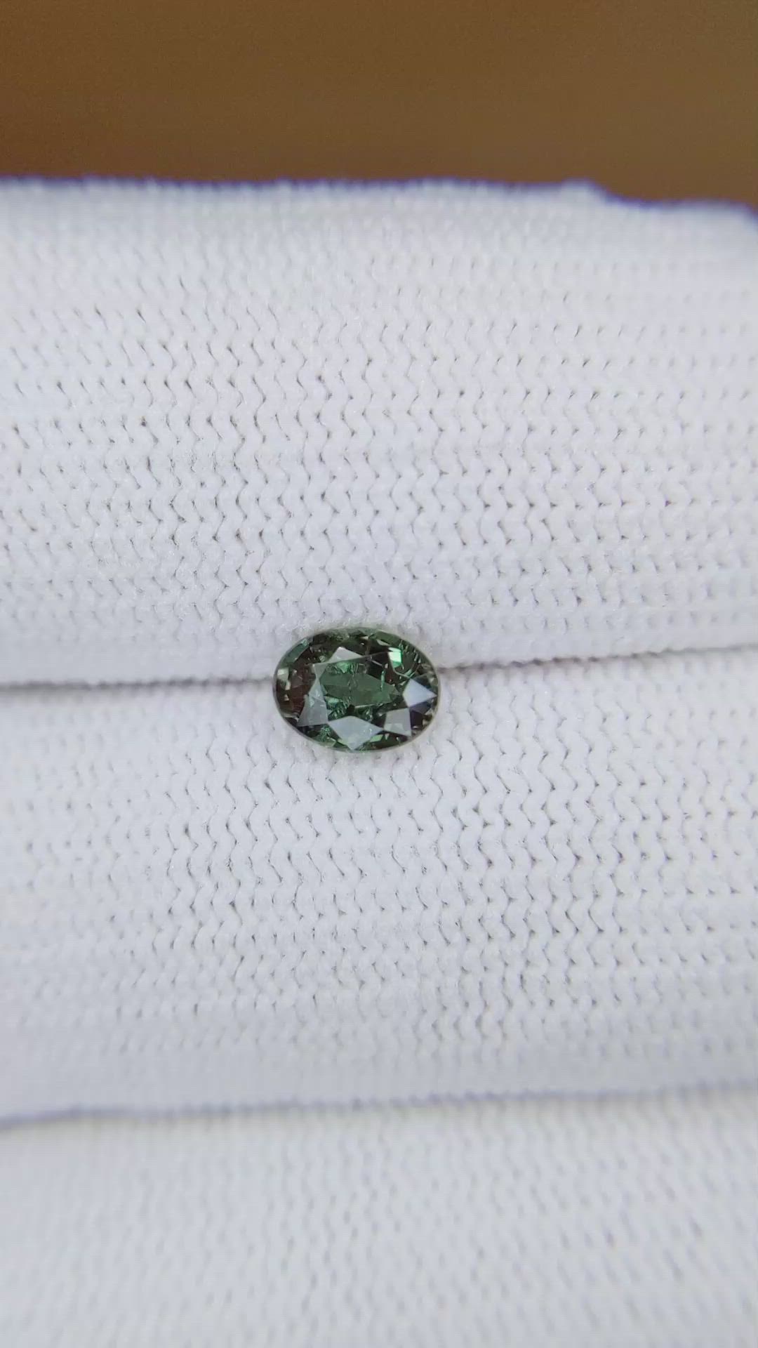 0.62 Ct. Alexandrite from Brazil Size Video