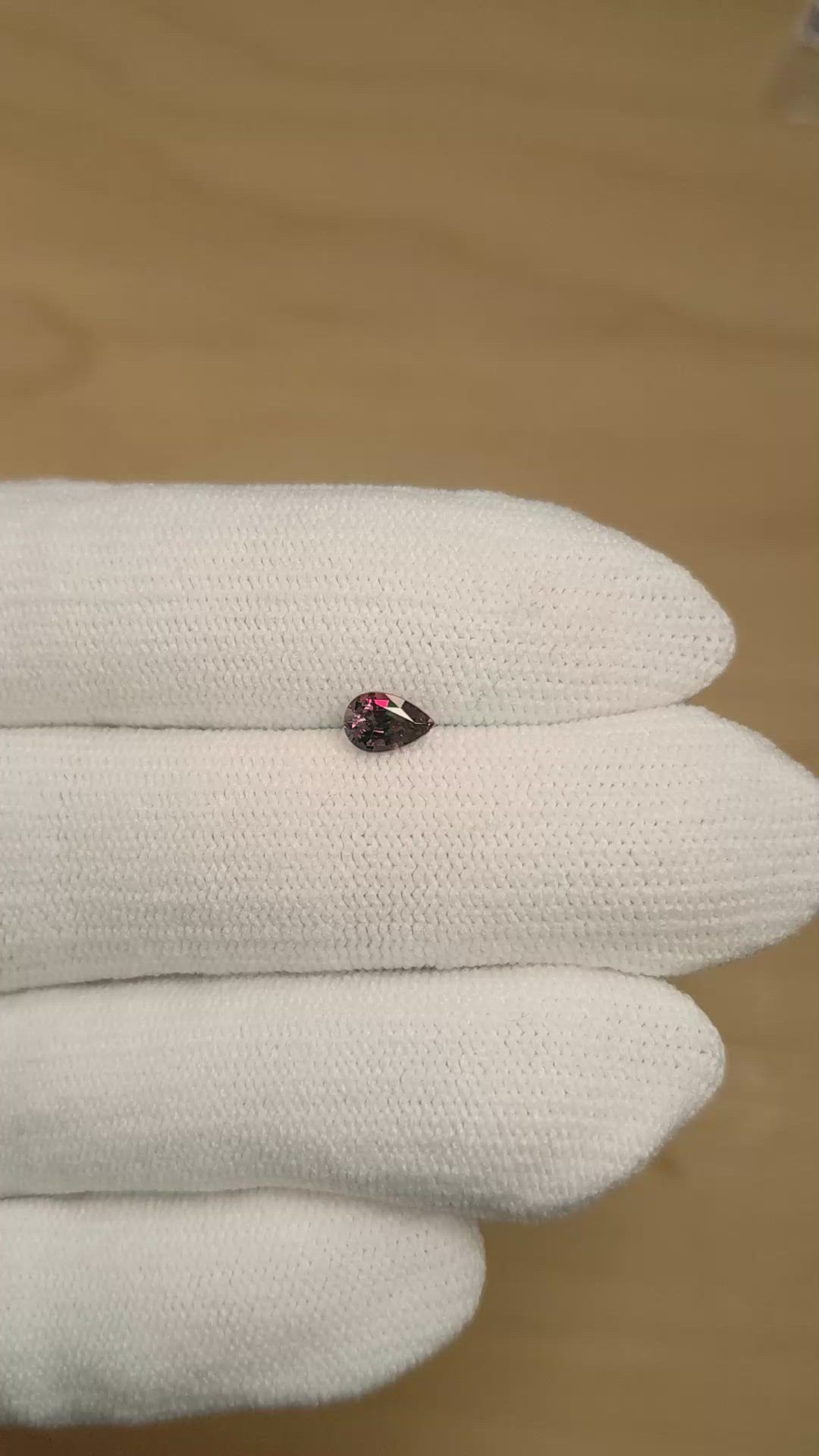 0.44 Ct. Alexandrite from Brazil Size Video