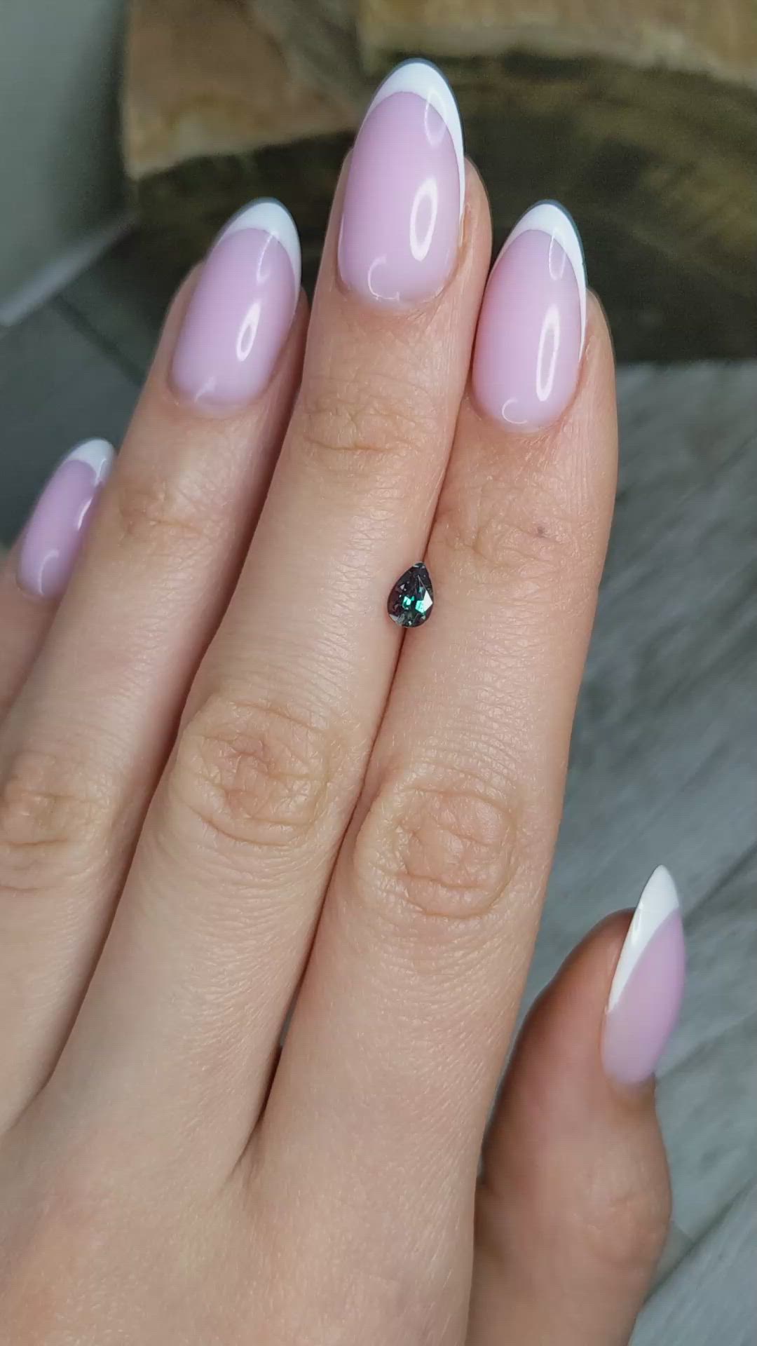 0.44 Ct. Alexandrite from Brazil Size Video