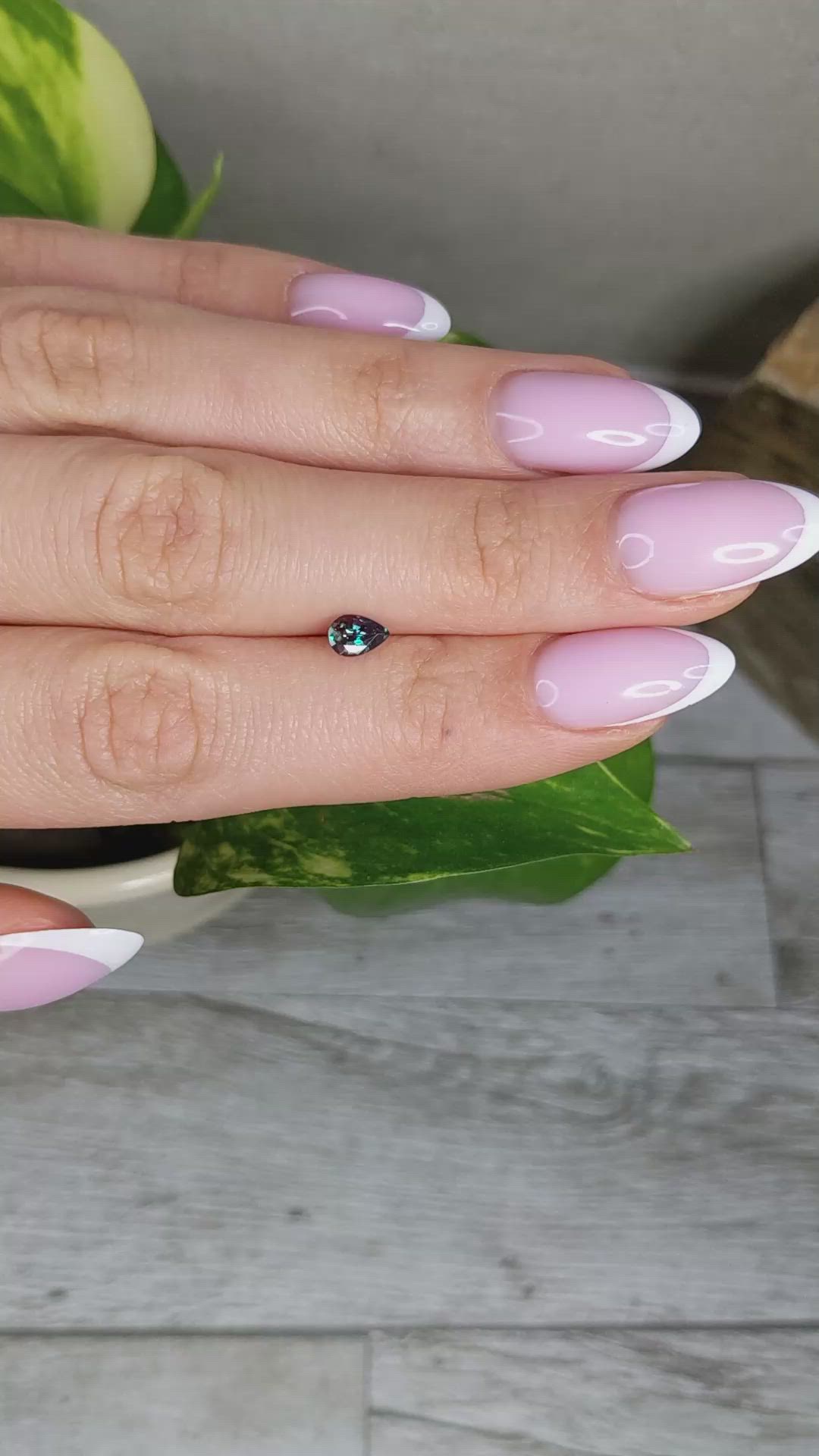 0.44 Ct. Alexandrite from Brazil Size Video