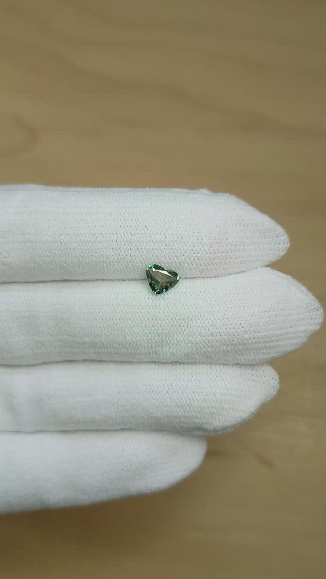 0.60 Ct. Alexandrite from Brazil Size Video