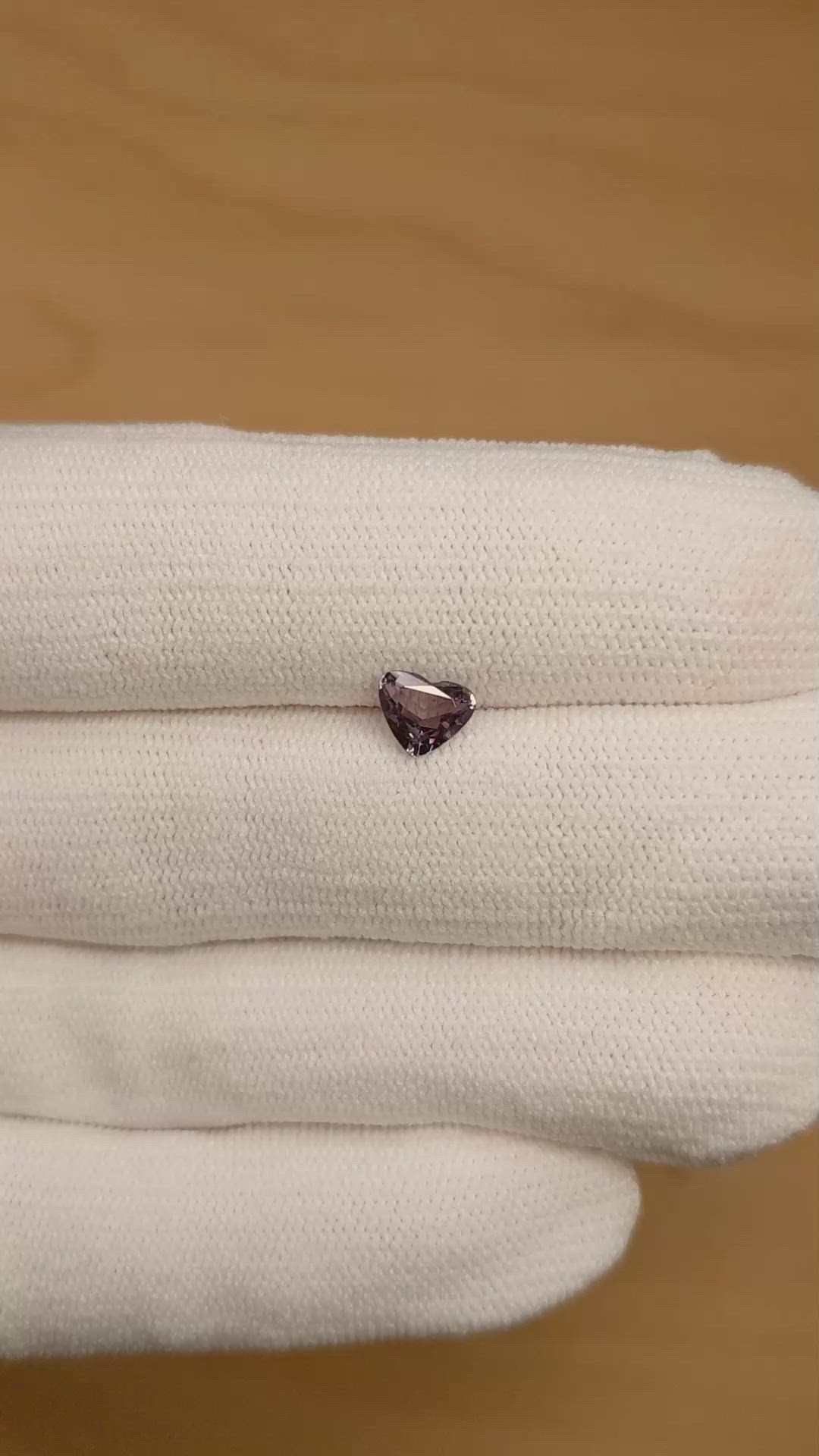 0.60 Ct. Alexandrite from Brazil Size Video