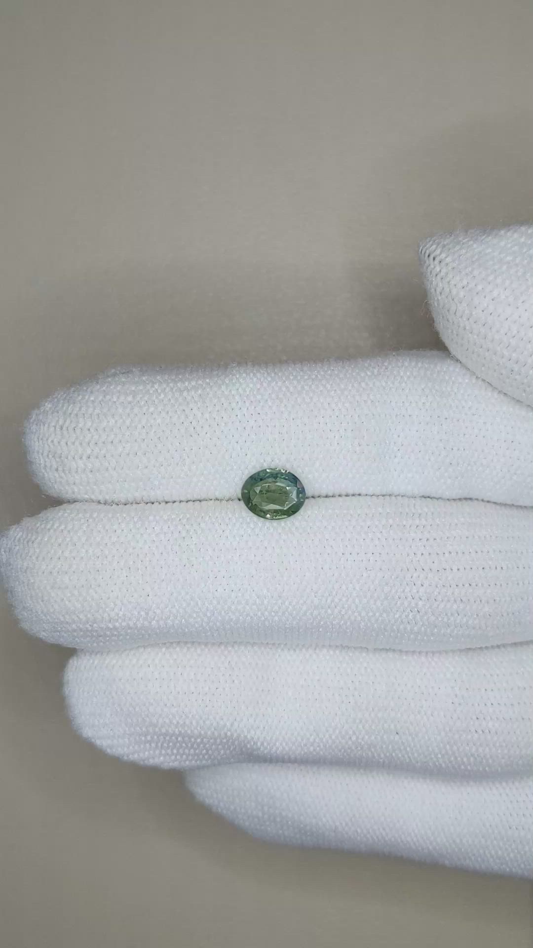 1.06 Ct. Alexandrite from Ceylon (Sri Lanka) Size Video