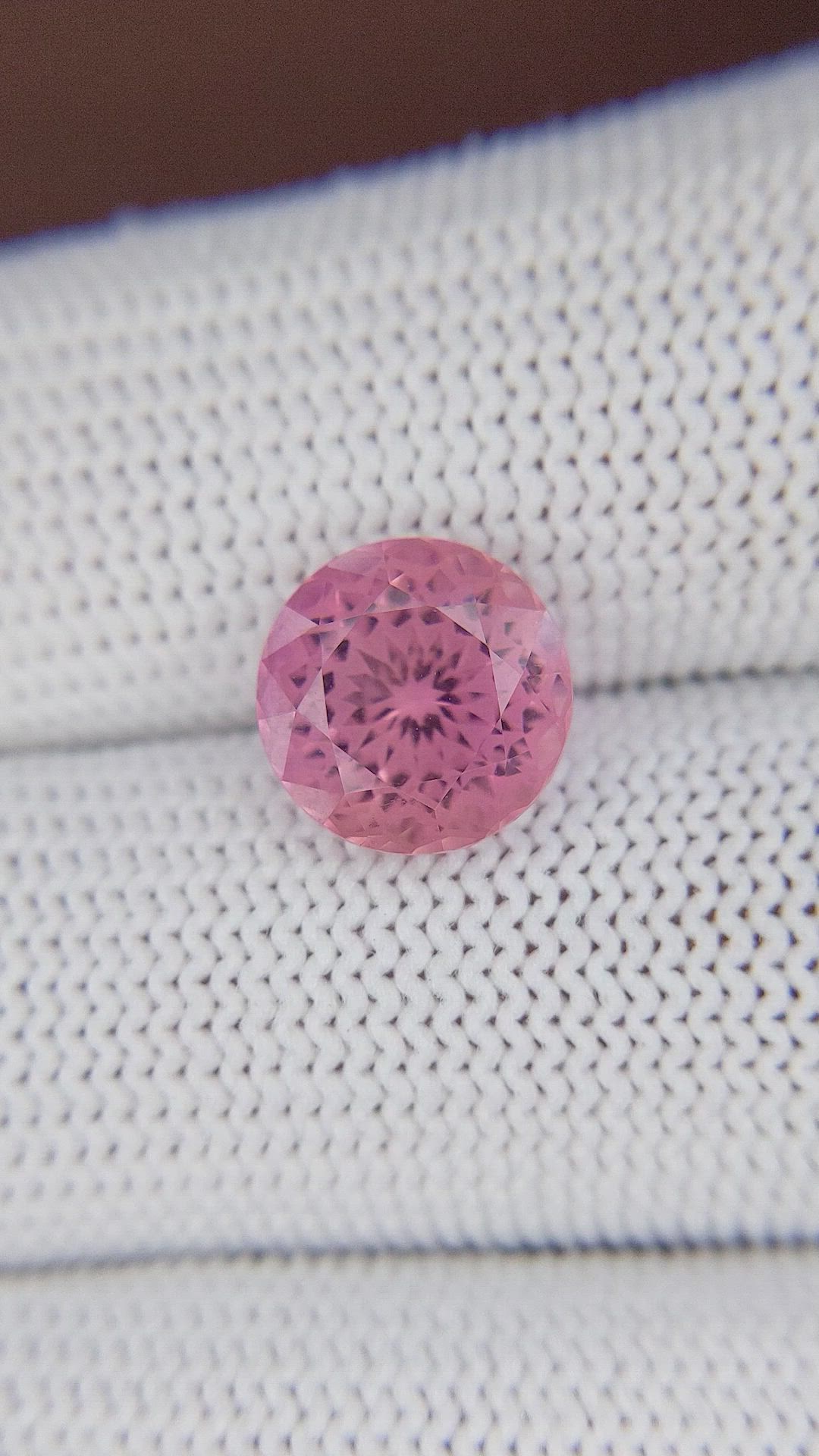 3.44 Ct. Pink Tourmaline from Madagascar Size Video