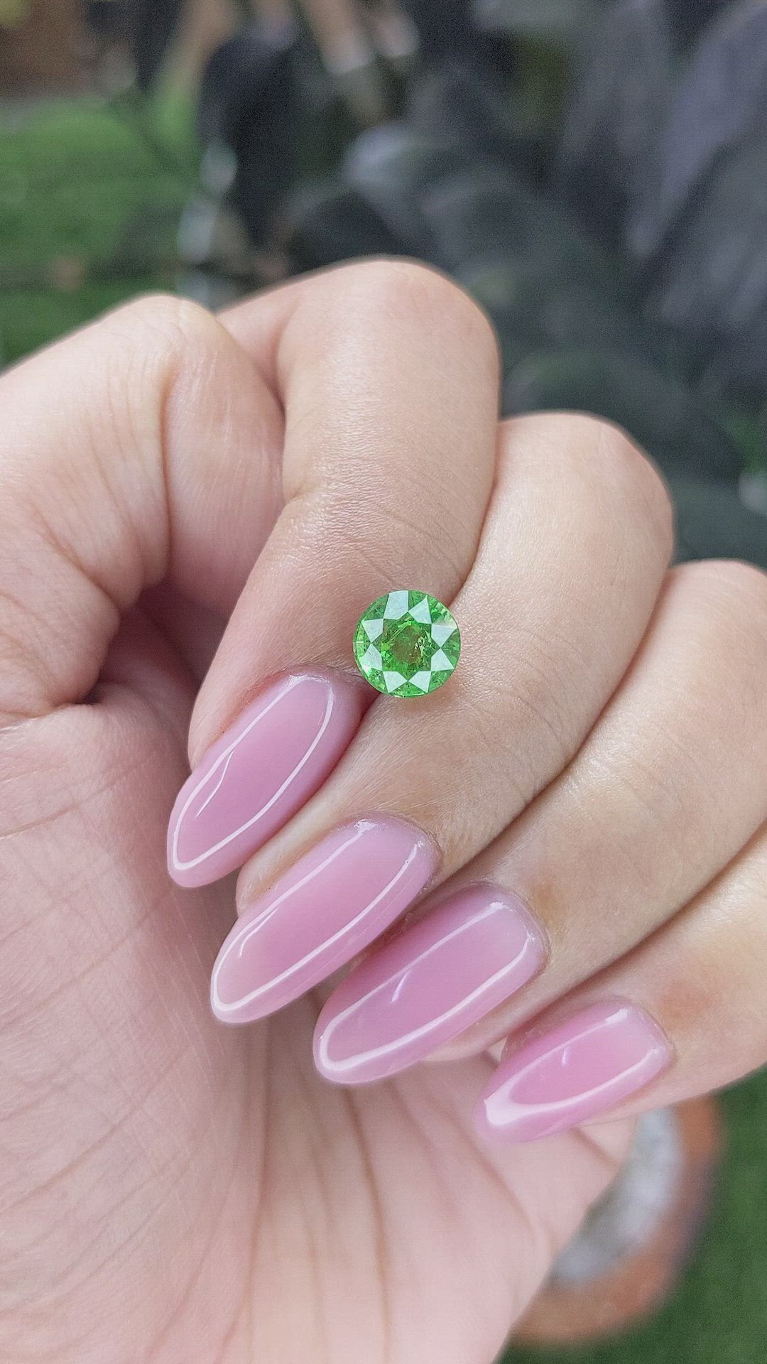 1.79 Ct. Tsavorite Garnet from Kenya Size Video