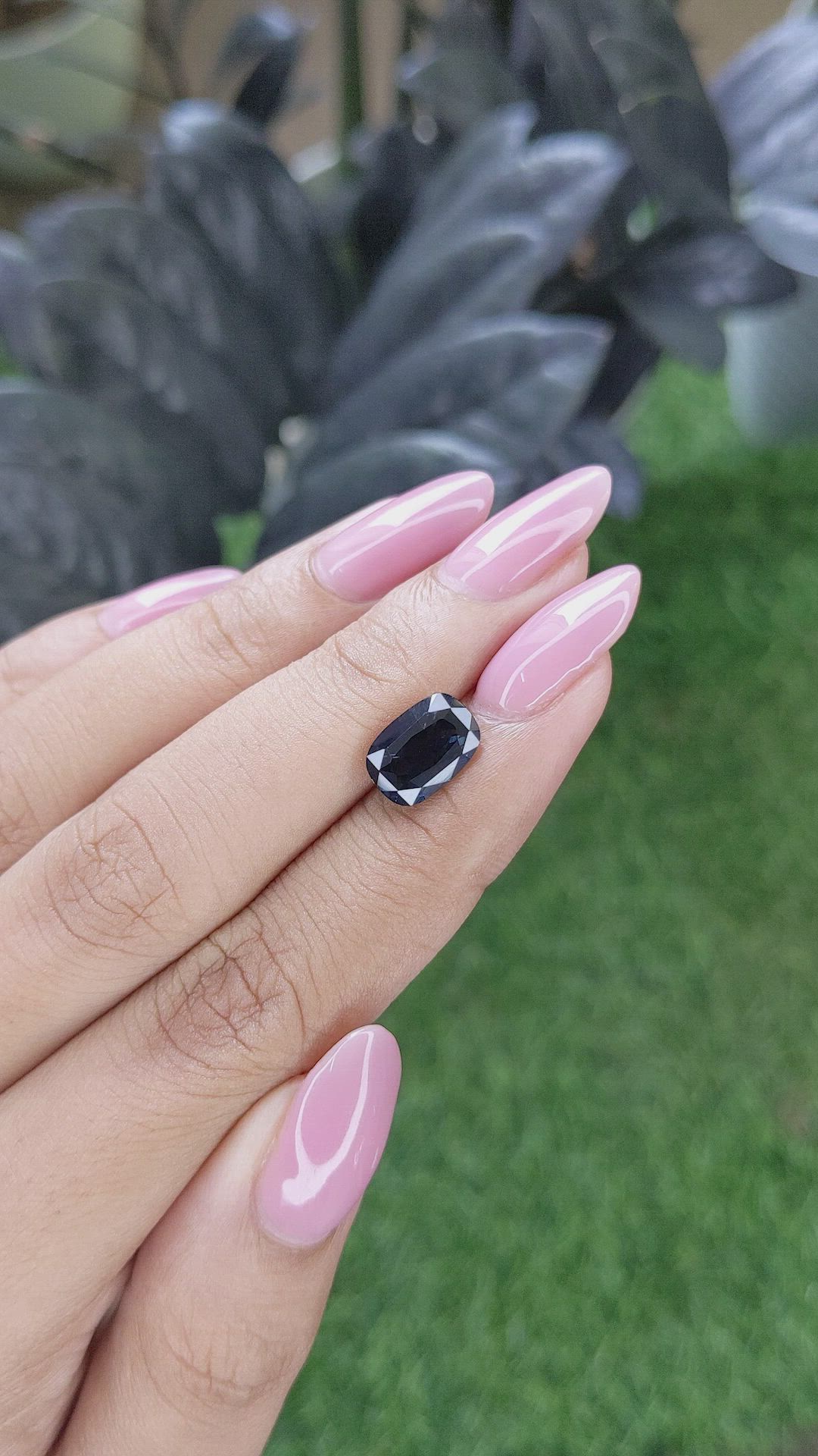 2.62 Ct. Blue Spinel from Ceylon (Sri Lanka) Size Video
