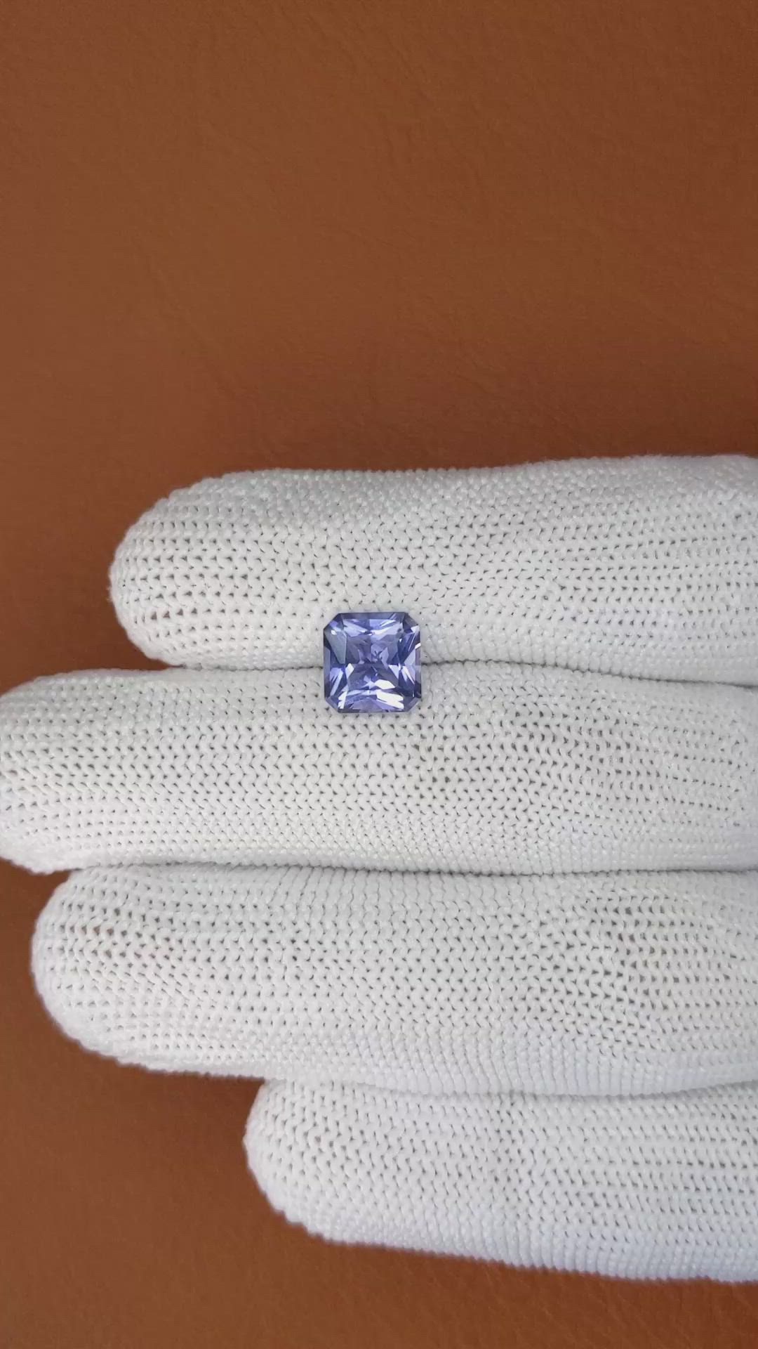 1.79 Ct. Violet Iolite from Tanzania Size Video