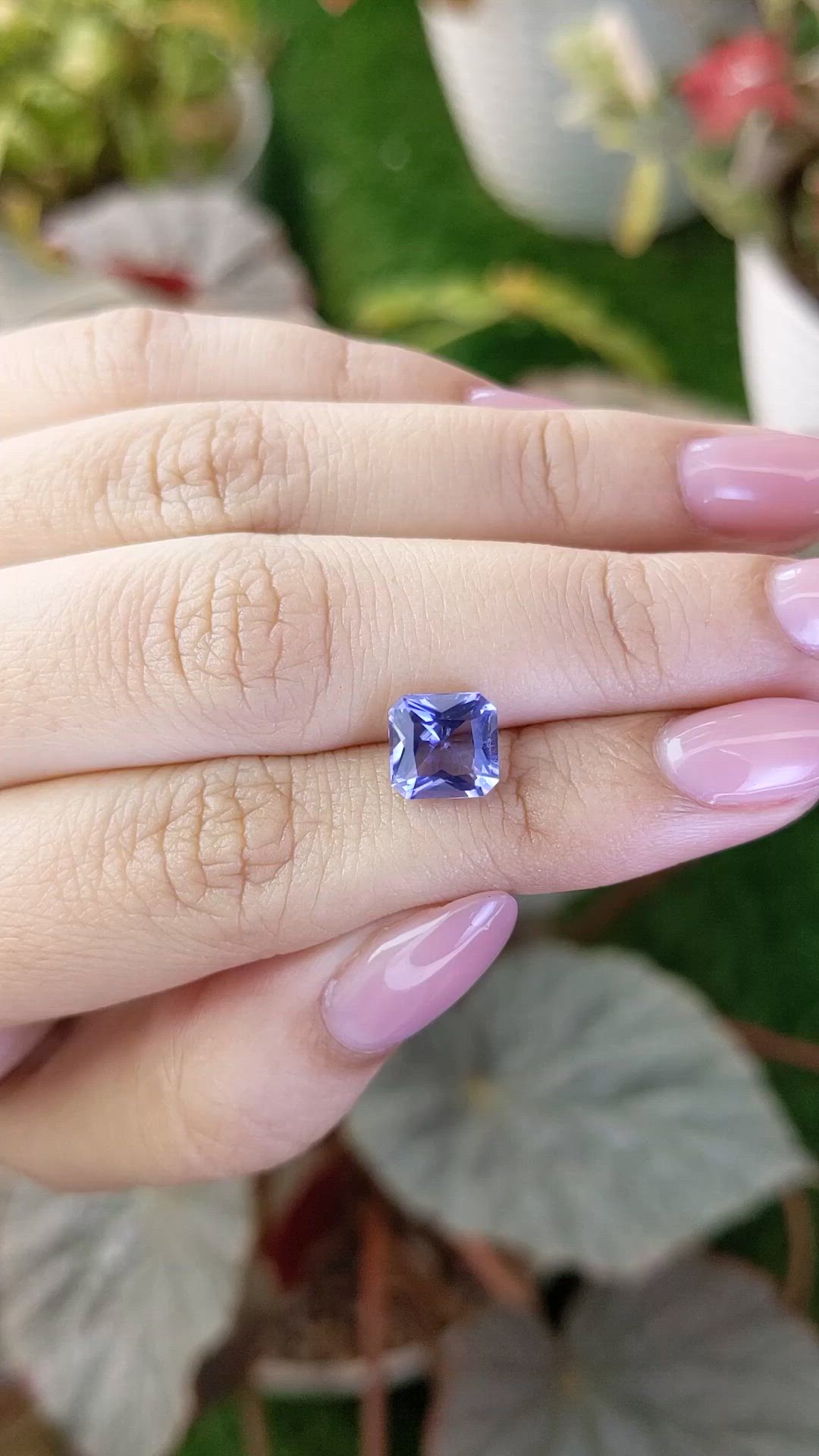 1.79 Ct. Violet Iolite from Tanzania Size Video