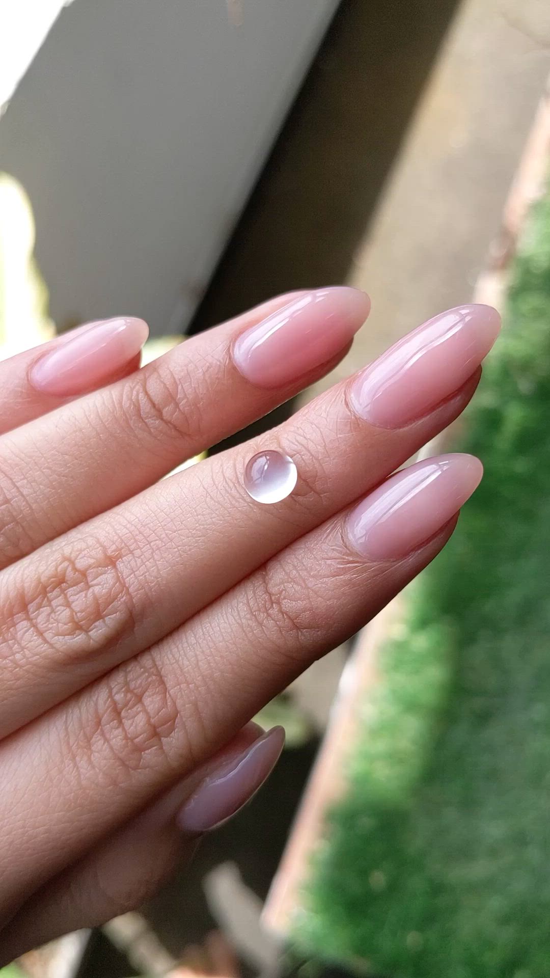 0.98 Ct. White Cabochon Moonstone from Ceylon (Sri Lanka) Size Video